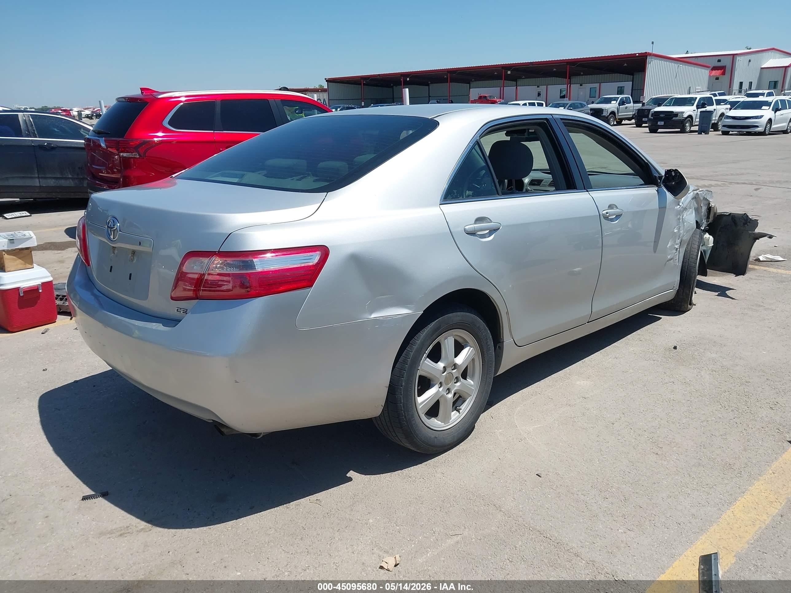 2007 Toyota Camry Ce Серый vin: 4T1BE46K67U659385