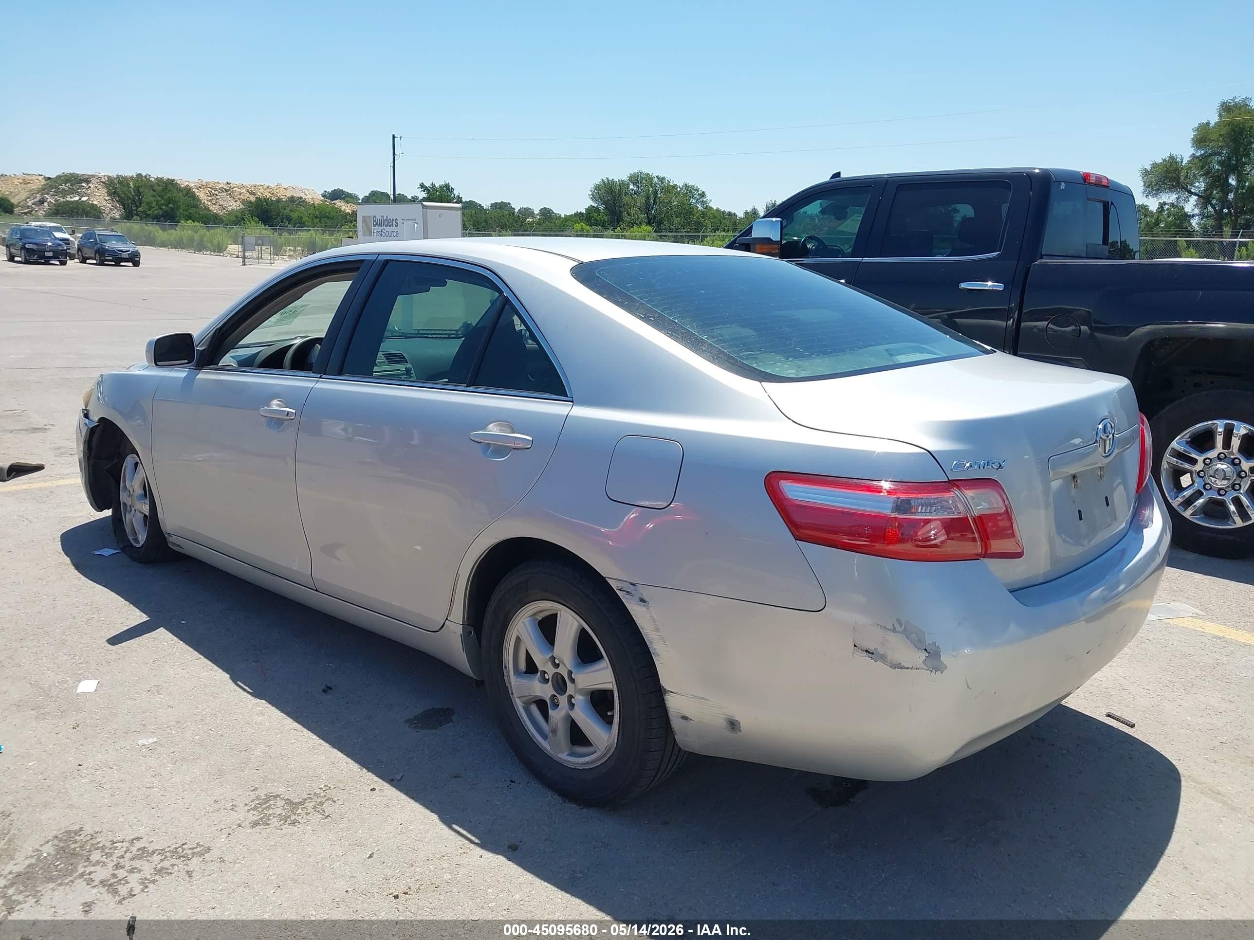 2007 Toyota Camry Ce Серый vin: 4T1BE46K67U659385