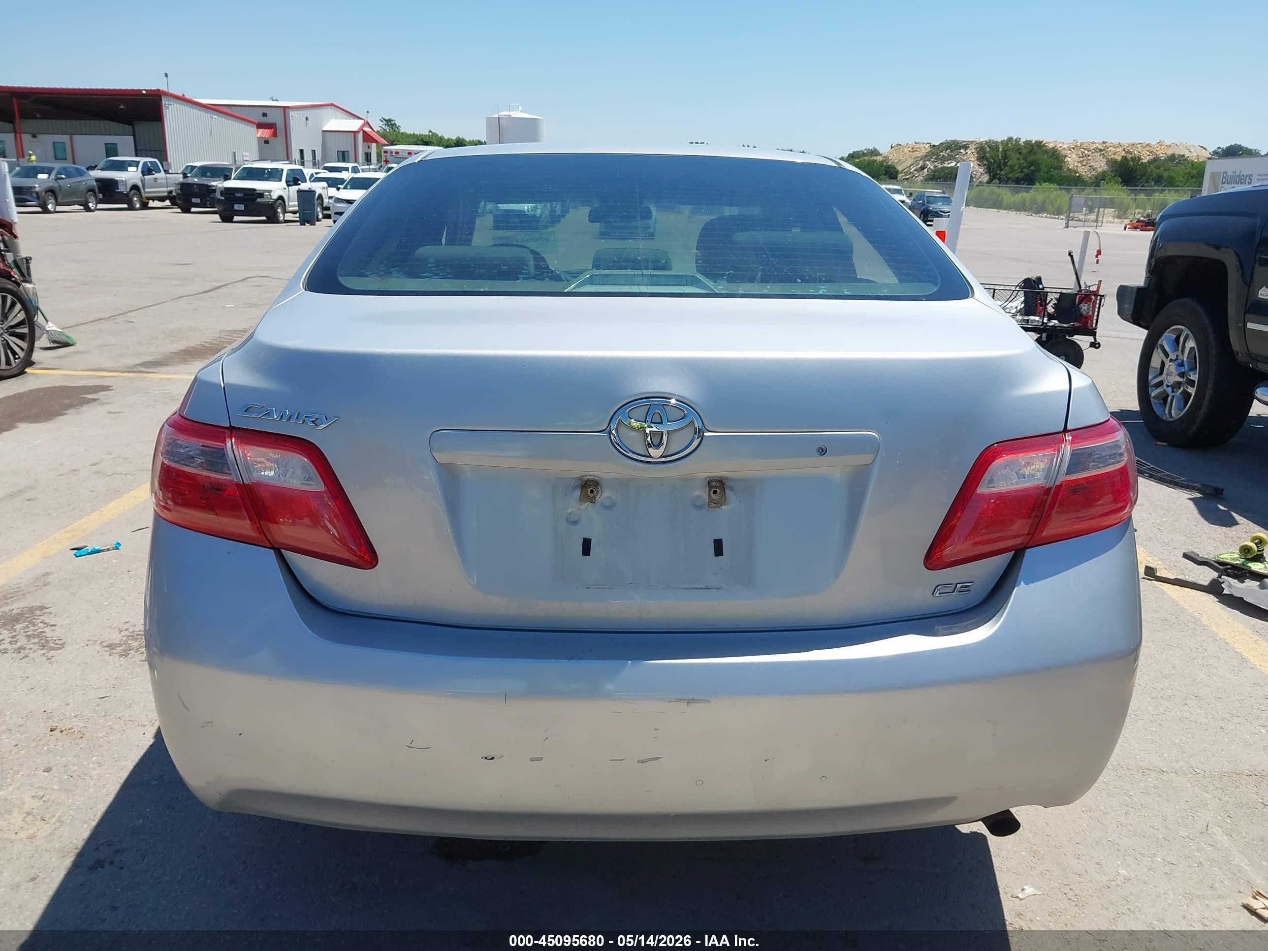 2007 Toyota Camry Ce Серый vin: 4T1BE46K67U659385