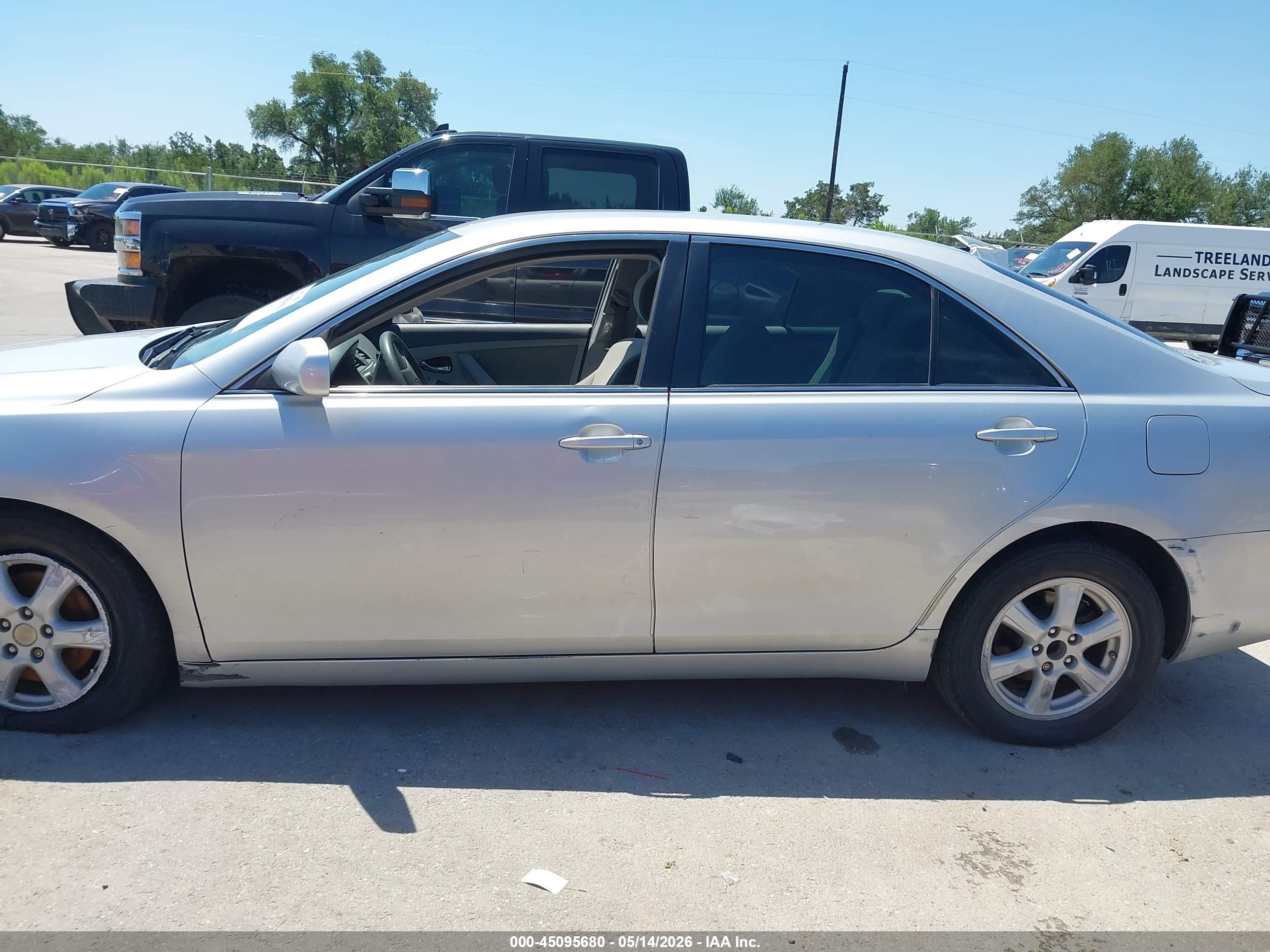 2007 Toyota Camry Ce Серый vin: 4T1BE46K67U659385
