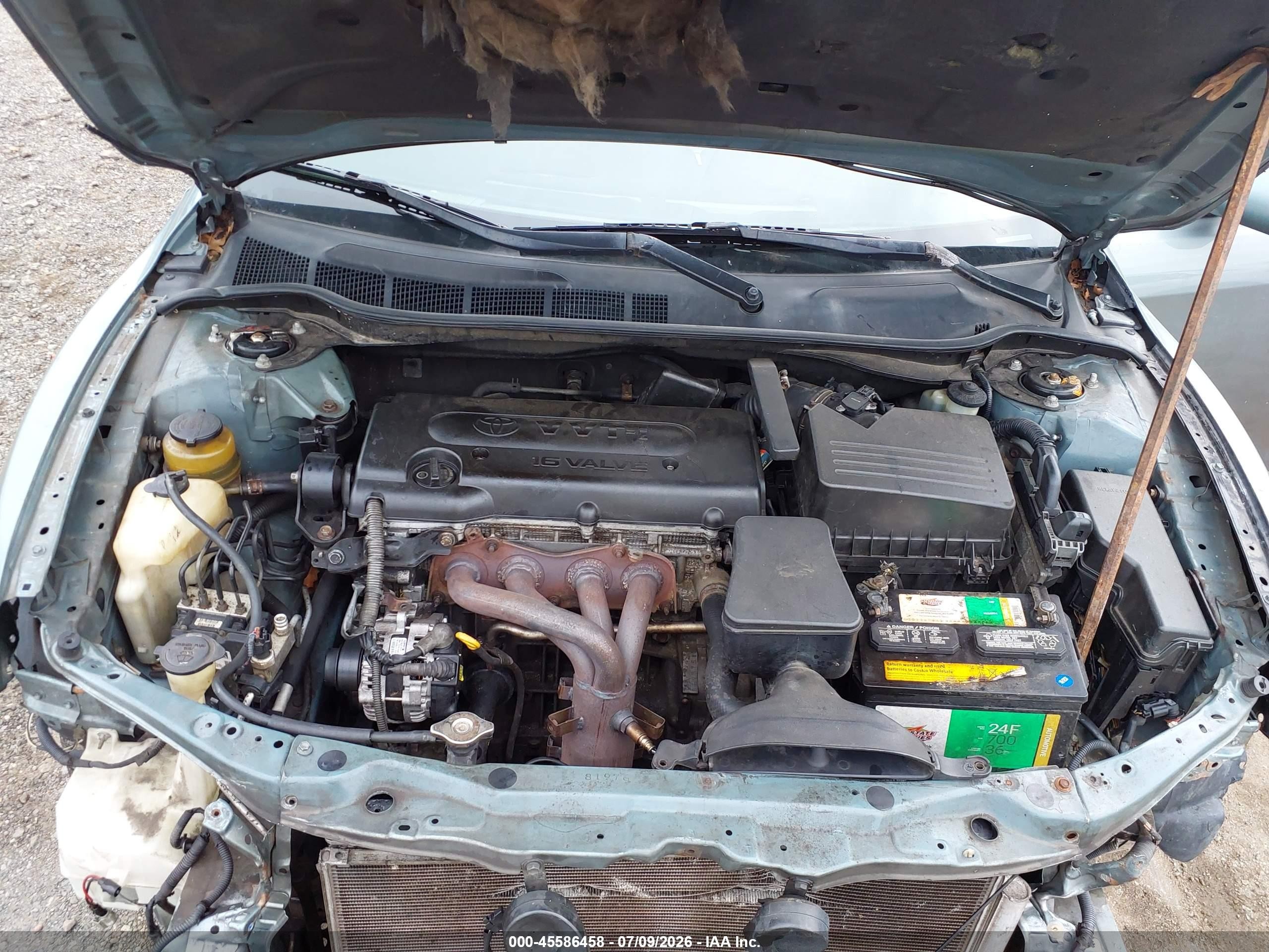 2007 Toyota Camry Le Green vin: 4T1BE46K67U670547
