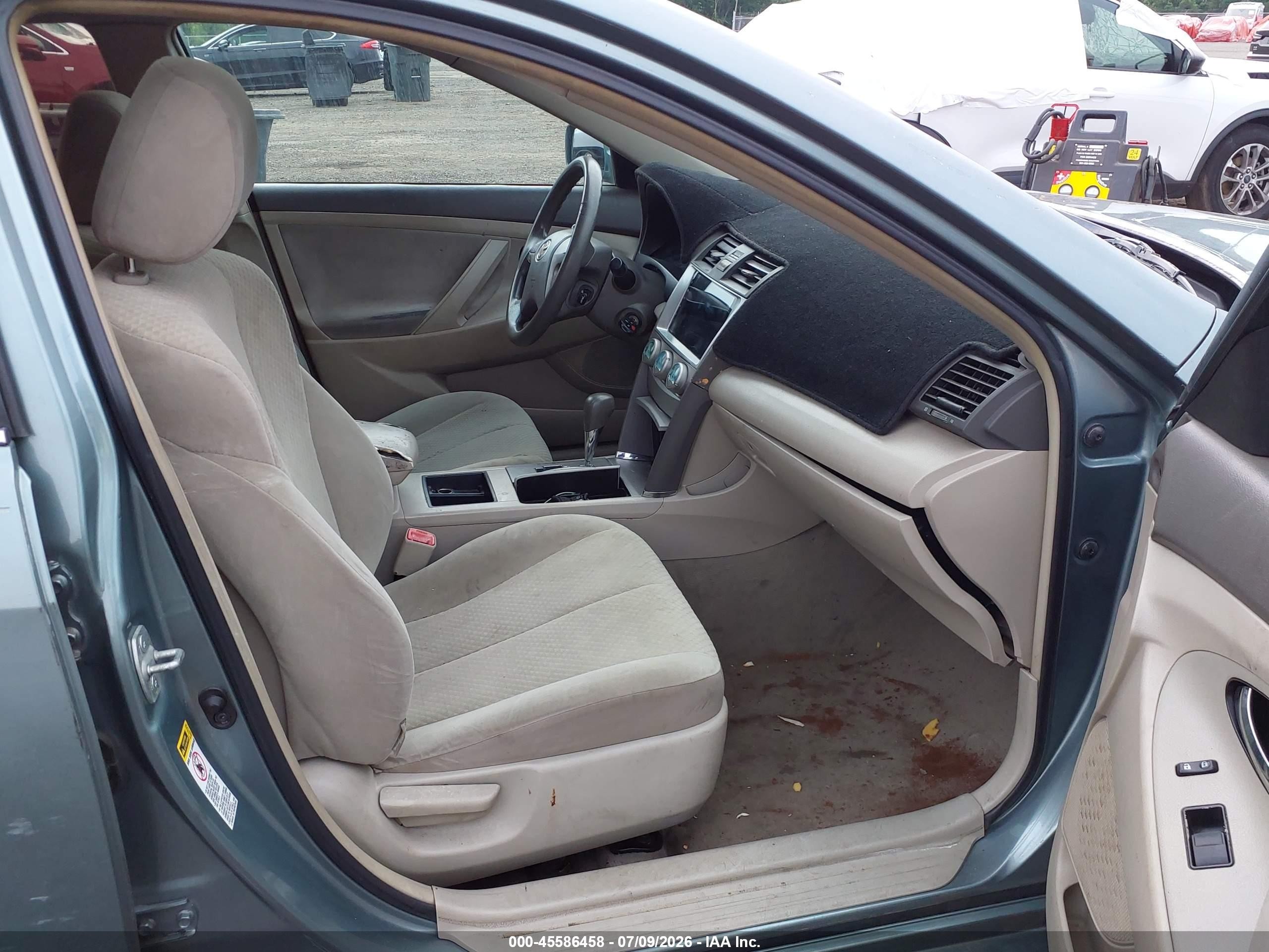 2007 Toyota Camry Le Green vin: 4T1BE46K67U670547