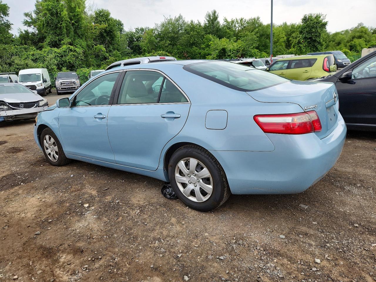2007 Toyota Camry Le Blue vin: 4T1BE46K67U672783