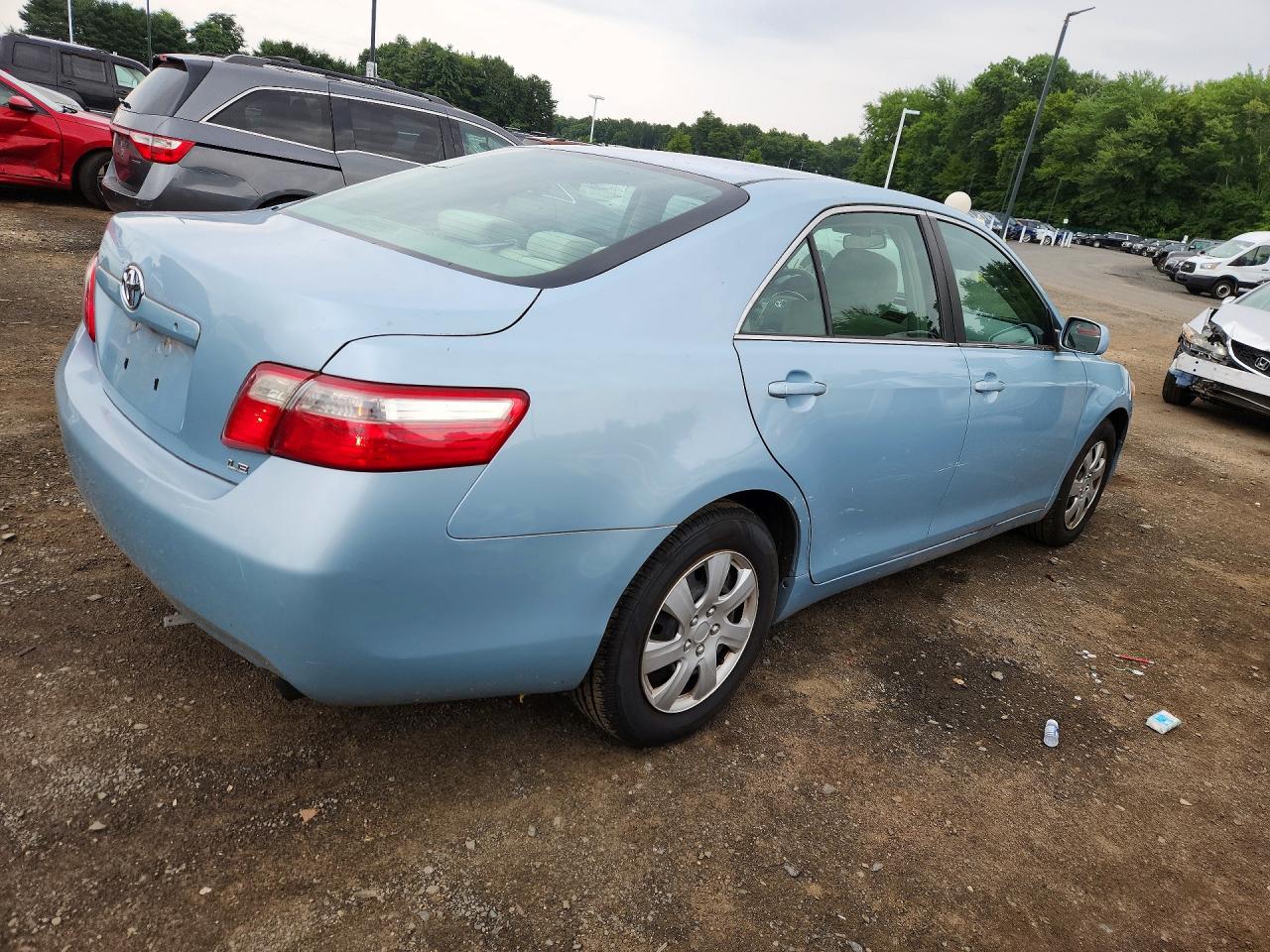 2007 Toyota Camry Le Blue vin: 4T1BE46K67U672783