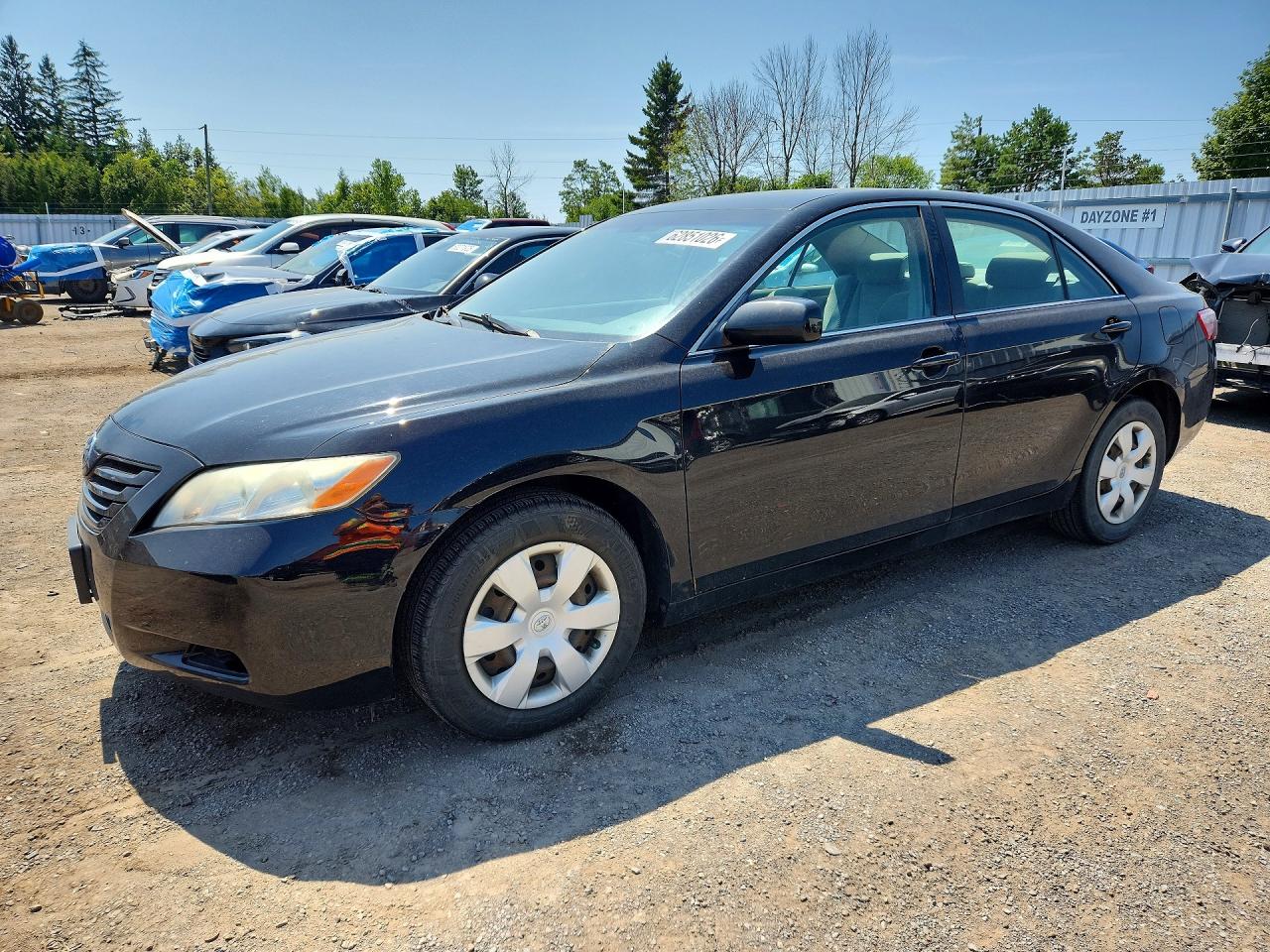 2007 Toyota Camry Ce Black vin: 4T1BE46K67U676073