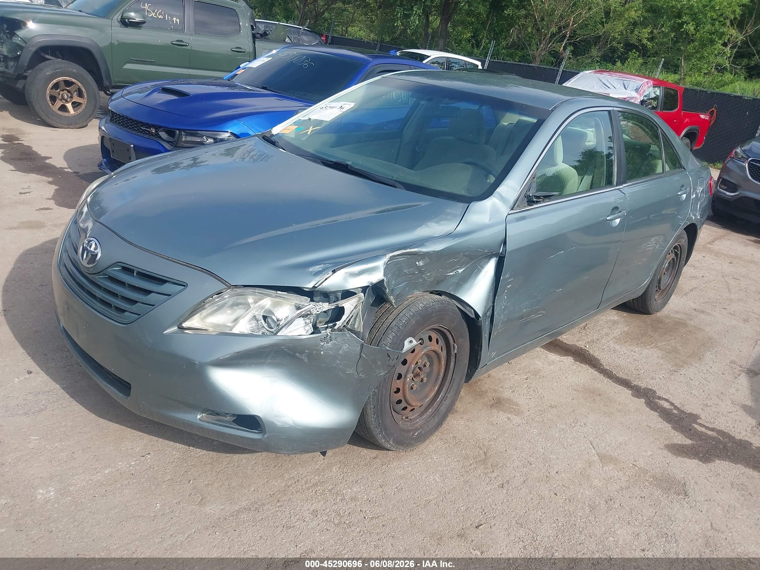 2007 Toyota Camry Le Teal vin: 4T1BE46K67U703787