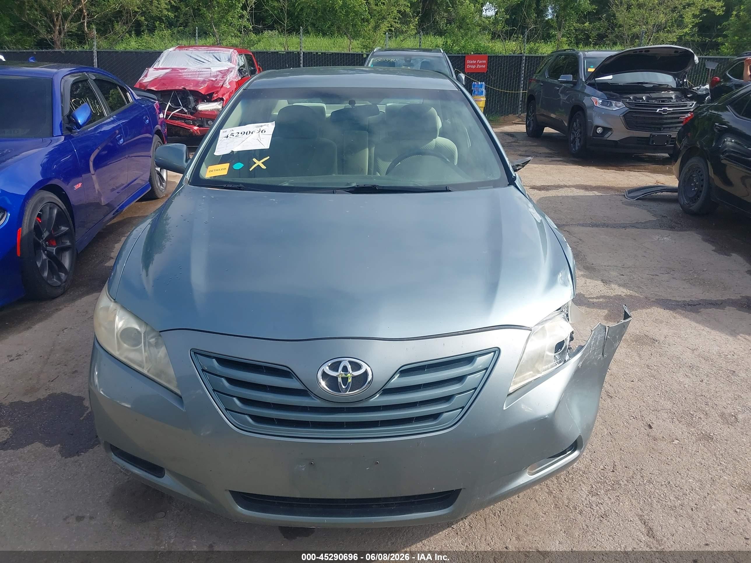 2007 Toyota Camry Le Teal vin: 4T1BE46K67U703787