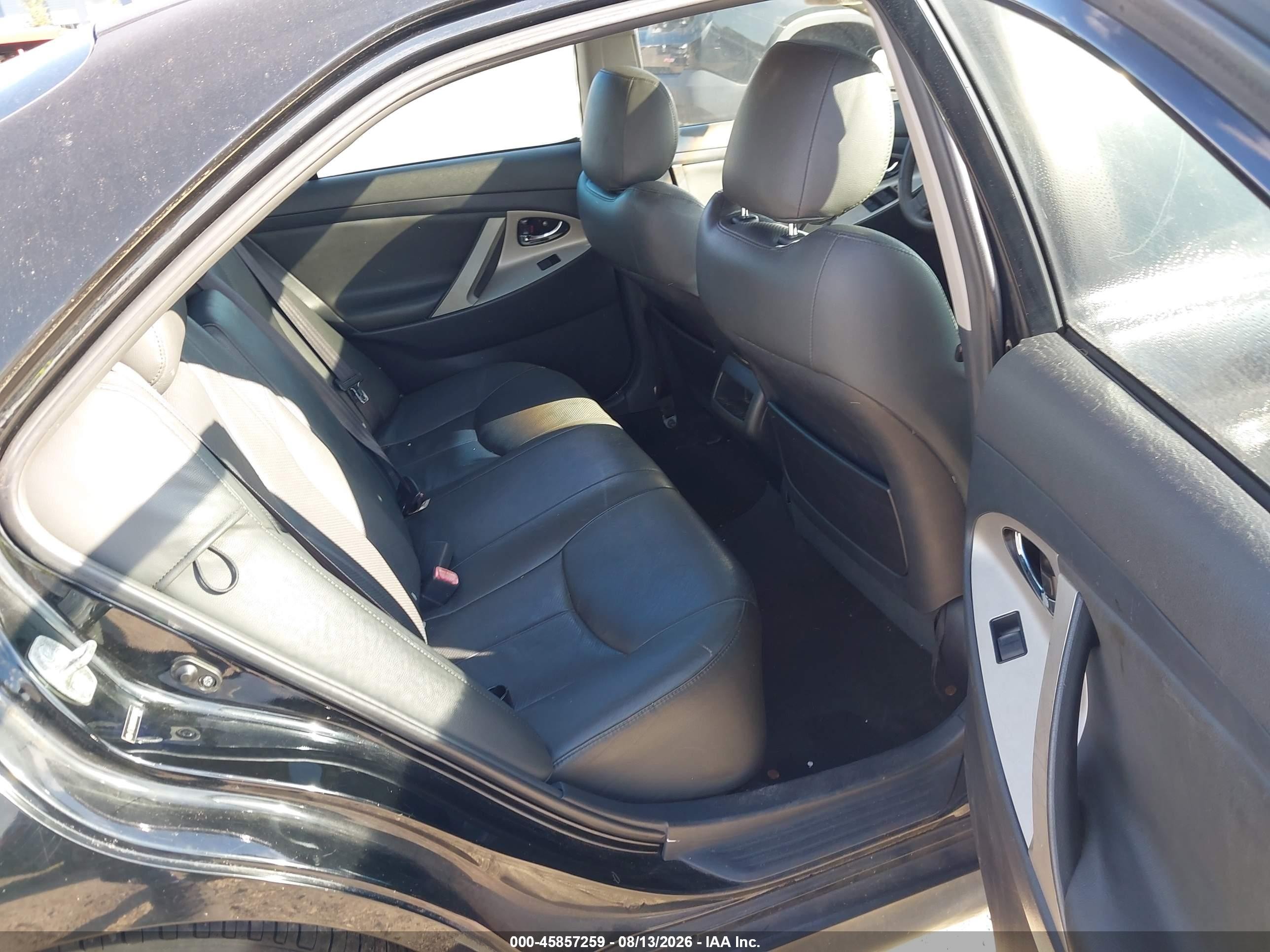 2007 Toyota Camry Se Black vin: 4T1BE46K67U709945
