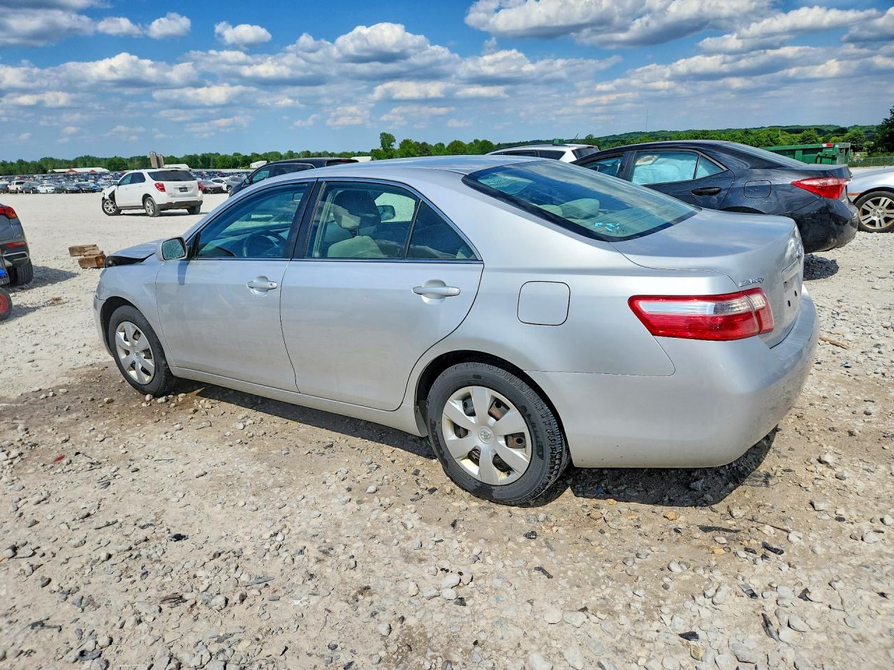 2008 Toyota Camry Le Gray vin: 4T1BE46K68U201329
