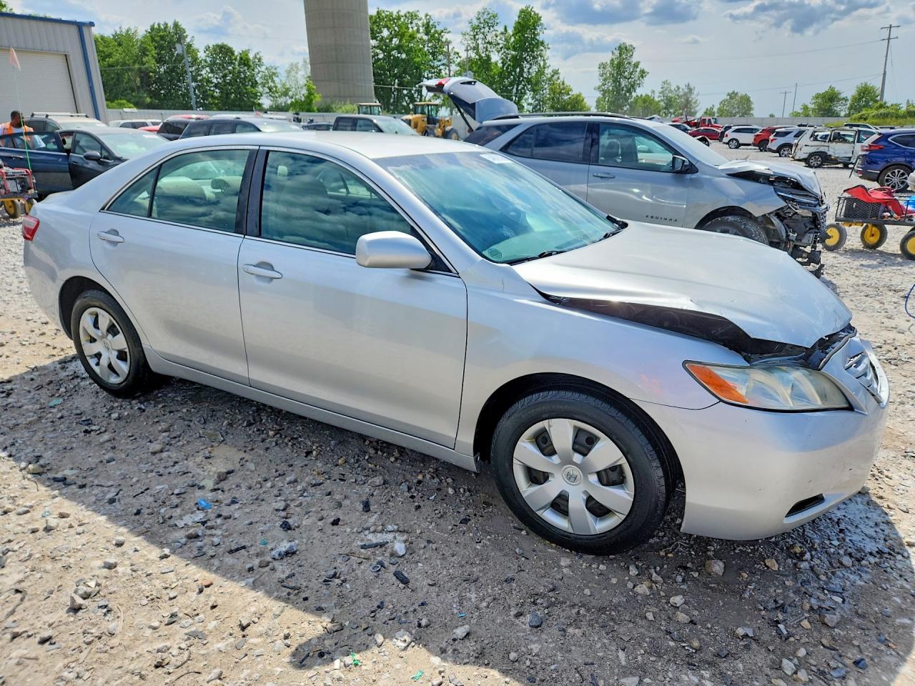 2008 Toyota Camry Le Gray vin: 4T1BE46K68U201329