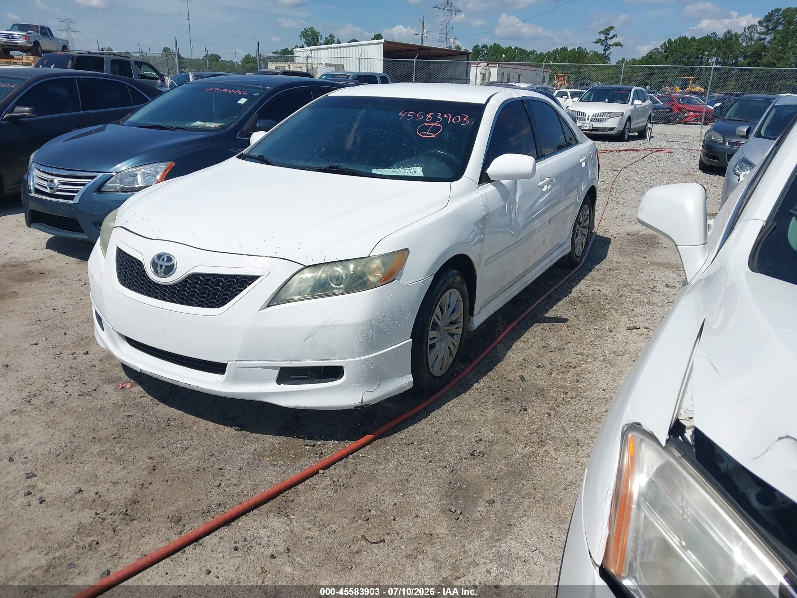 2008 Toyota Camry Se White vin: 4T1BE46K68U777163