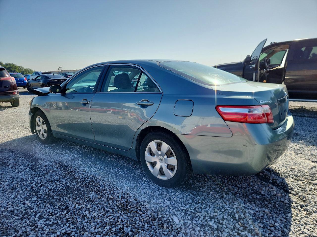 2008 Toyota Camry Le Blue vin: 4T1BE46K68U782282