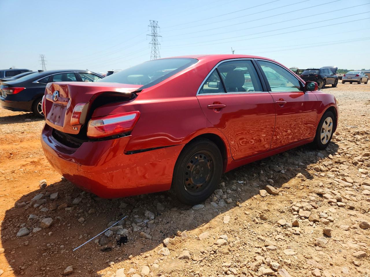 2009 Toyota Camry Base Red vin: 4T1BE46K69U271284
