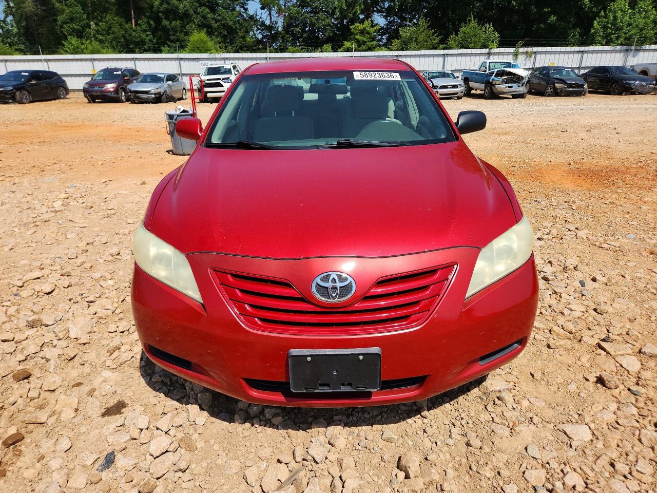 2009 Toyota Camry Base Red vin: 4T1BE46K69U271284