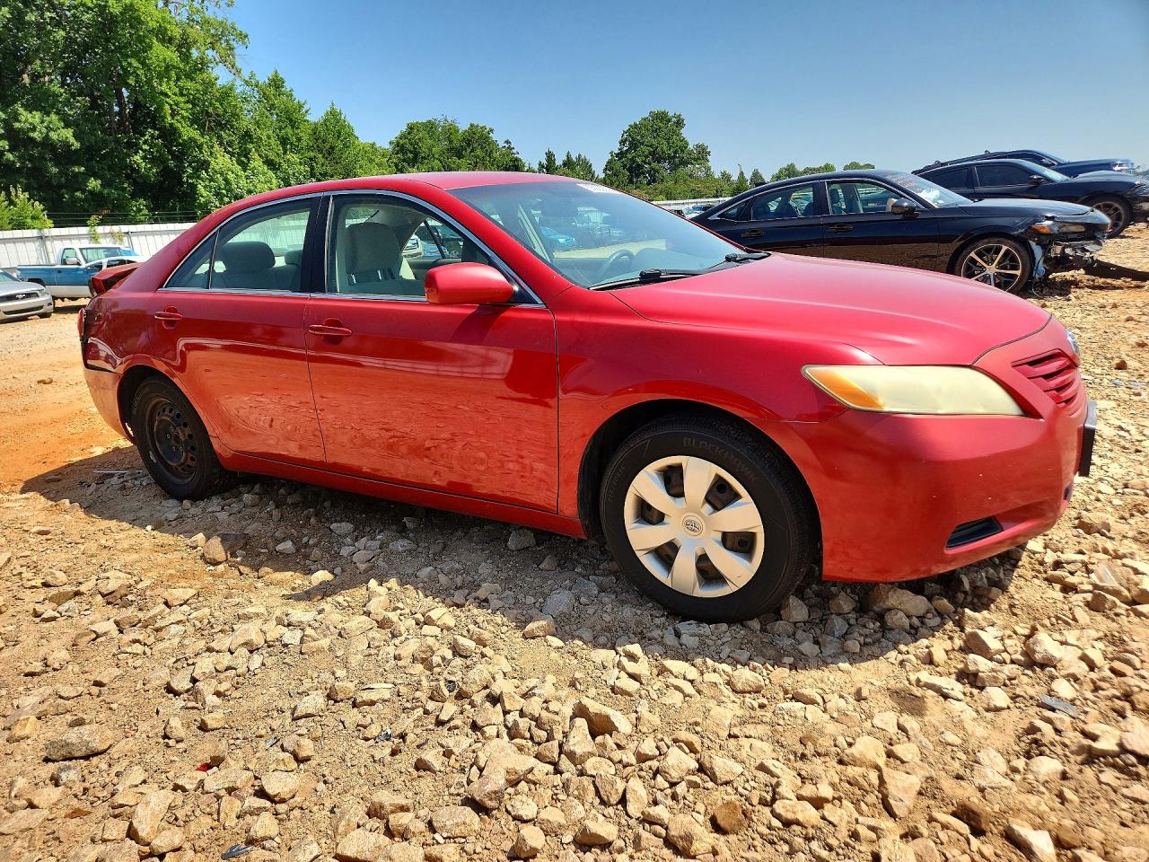 2009 Toyota Camry Base Red vin: 4T1BE46K69U271284