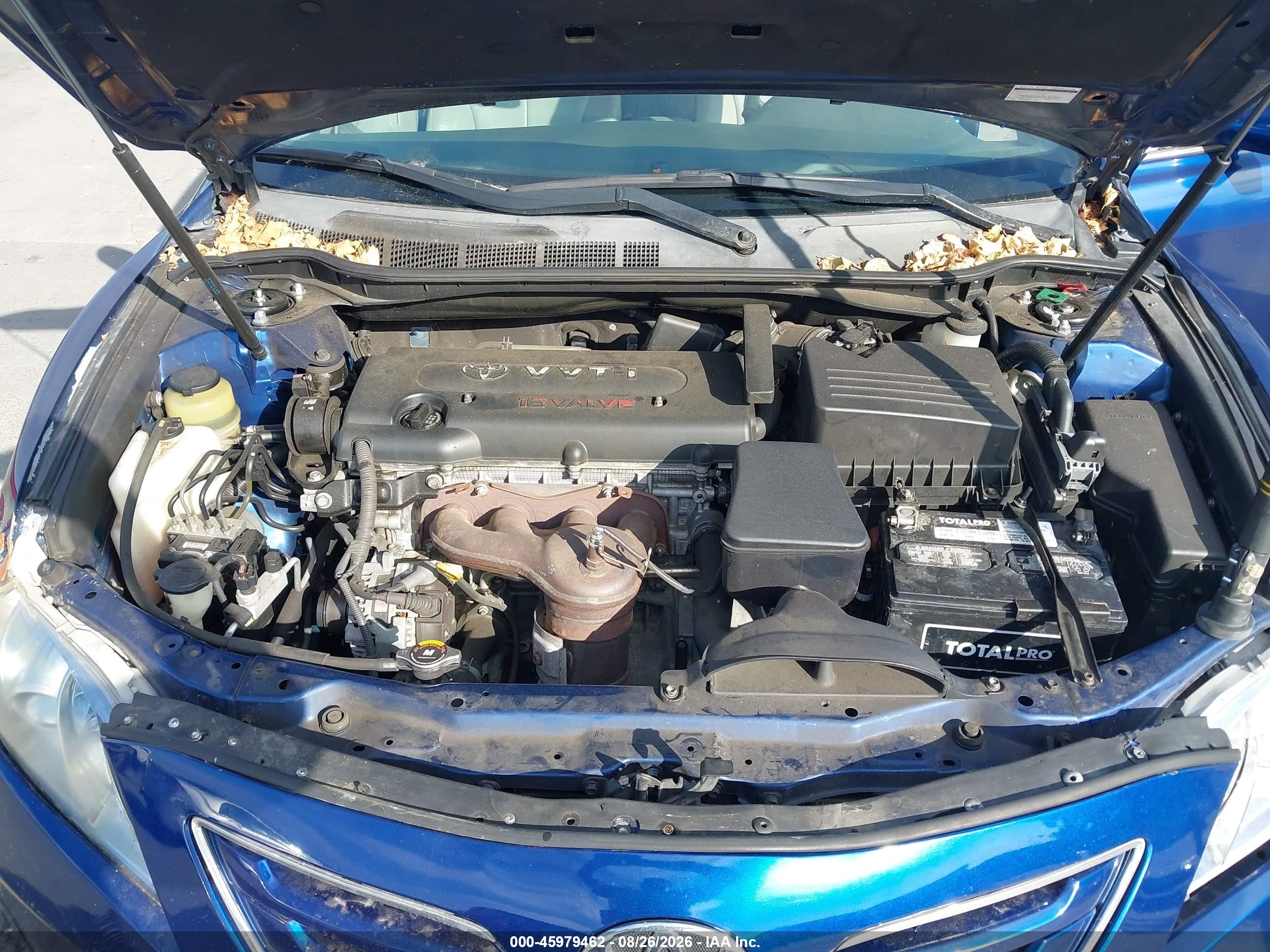 2009 Toyota Camry Xle Blue vin: 4T1BE46K69U289106