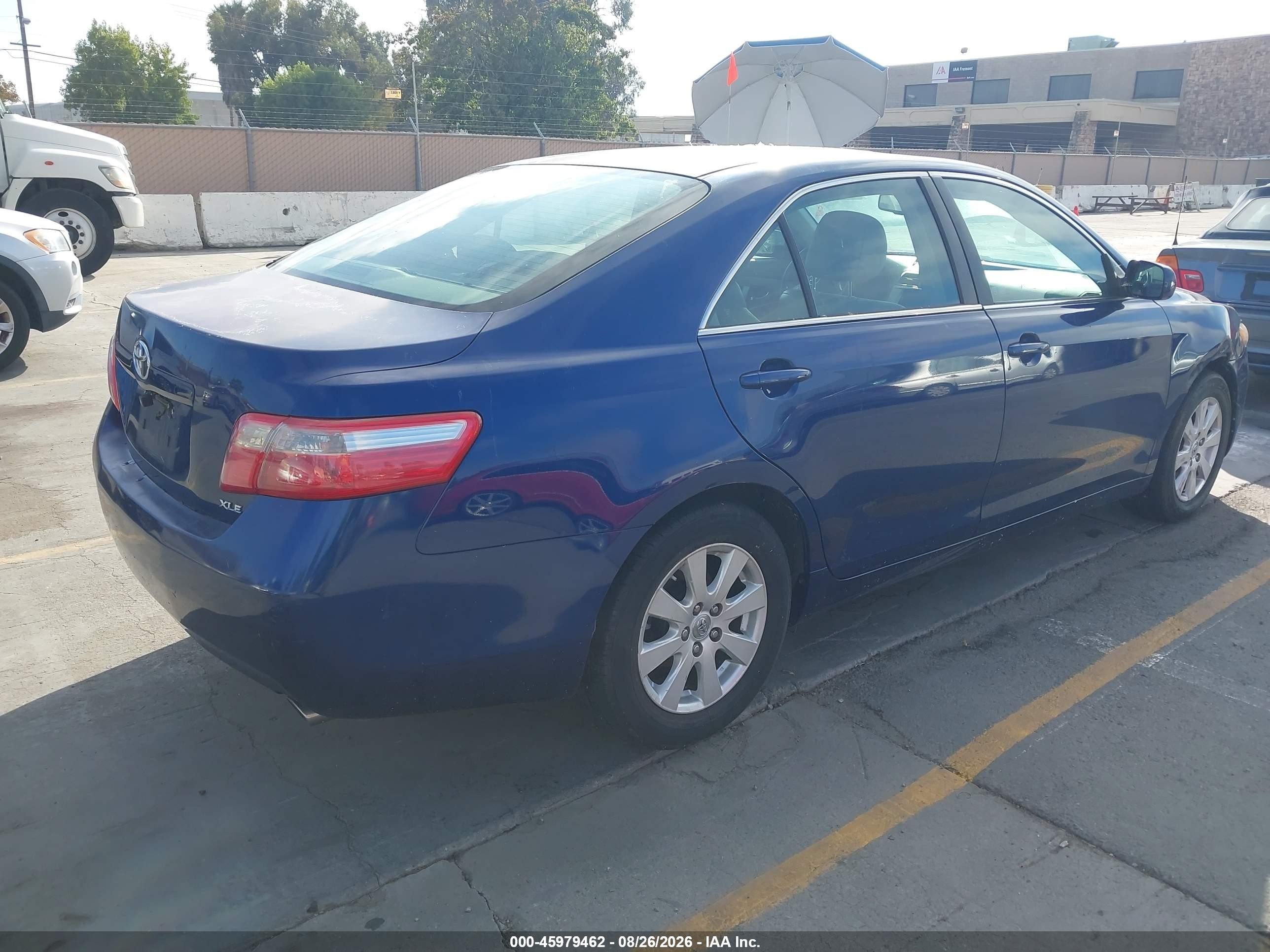 2009 Toyota Camry Xle Blue vin: 4T1BE46K69U289106