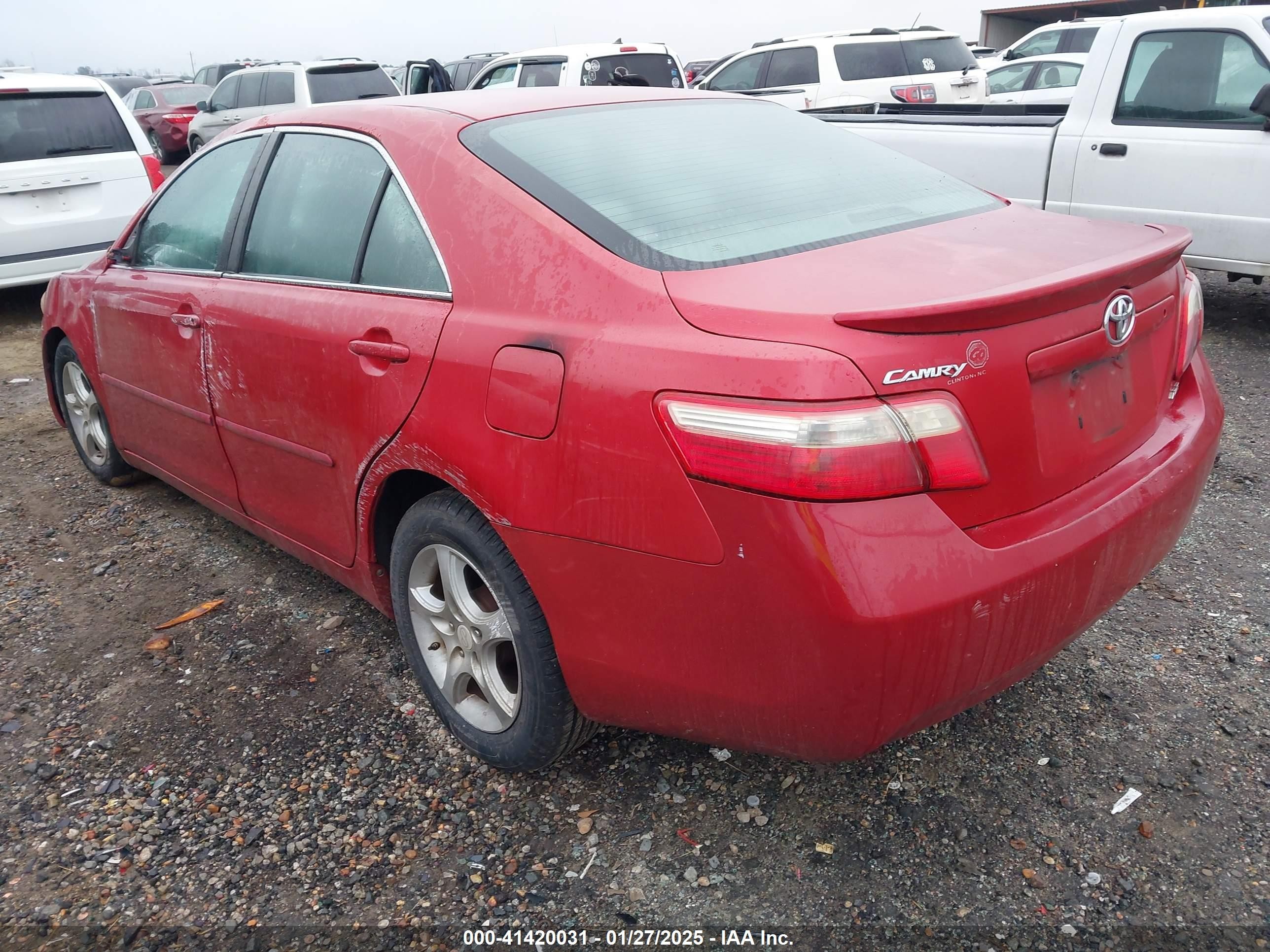 2009 Toyota Camry Le Red vin: 4T1BE46K69U291566