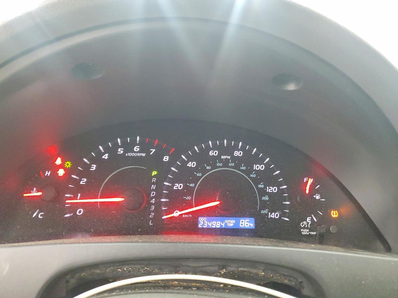 2009 Toyota Camry Le Красный vin: 4T1BE46K69U306020