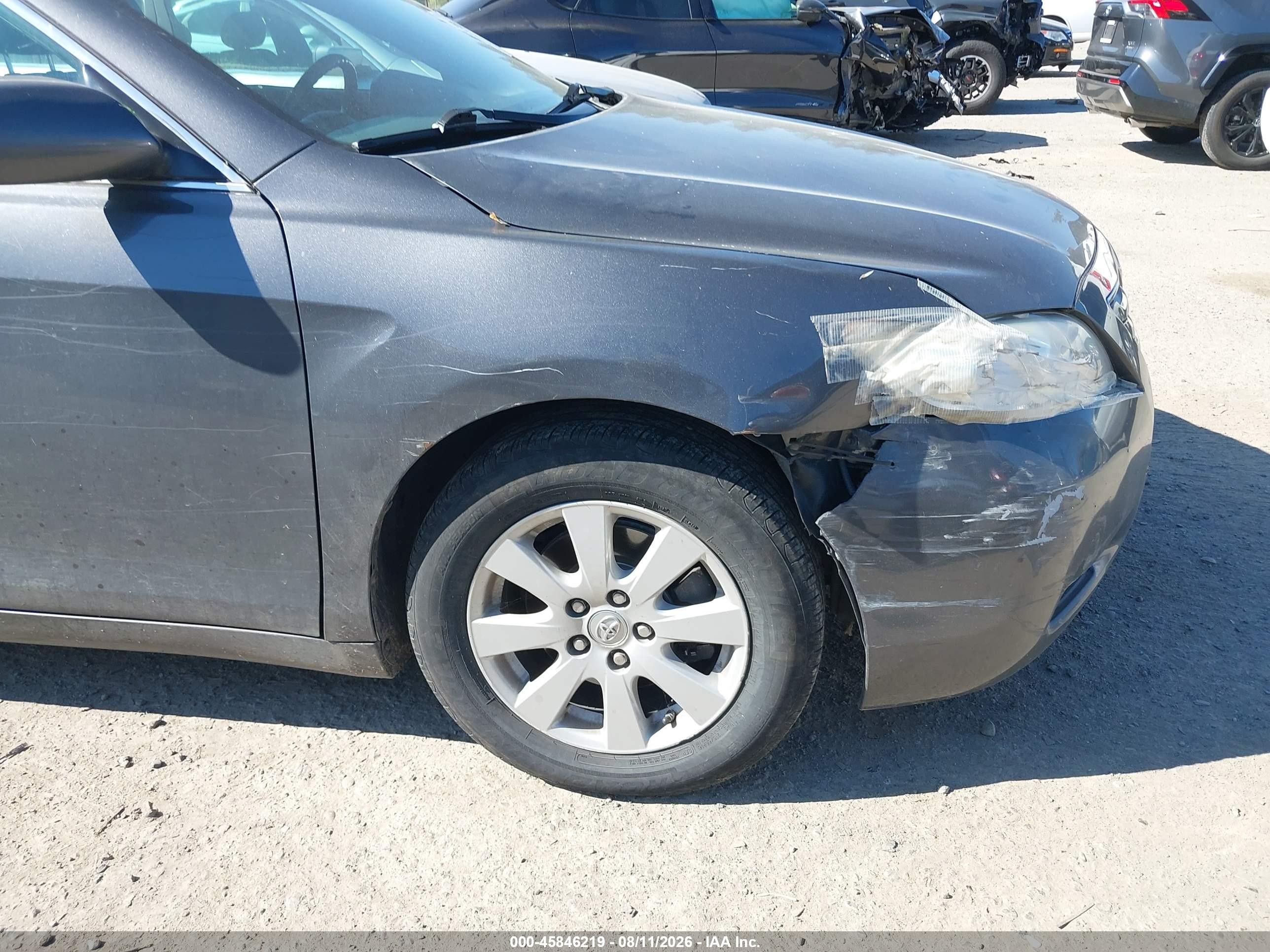 2009 Toyota Camry Xle Gray vin: 4T1BE46K69U311802