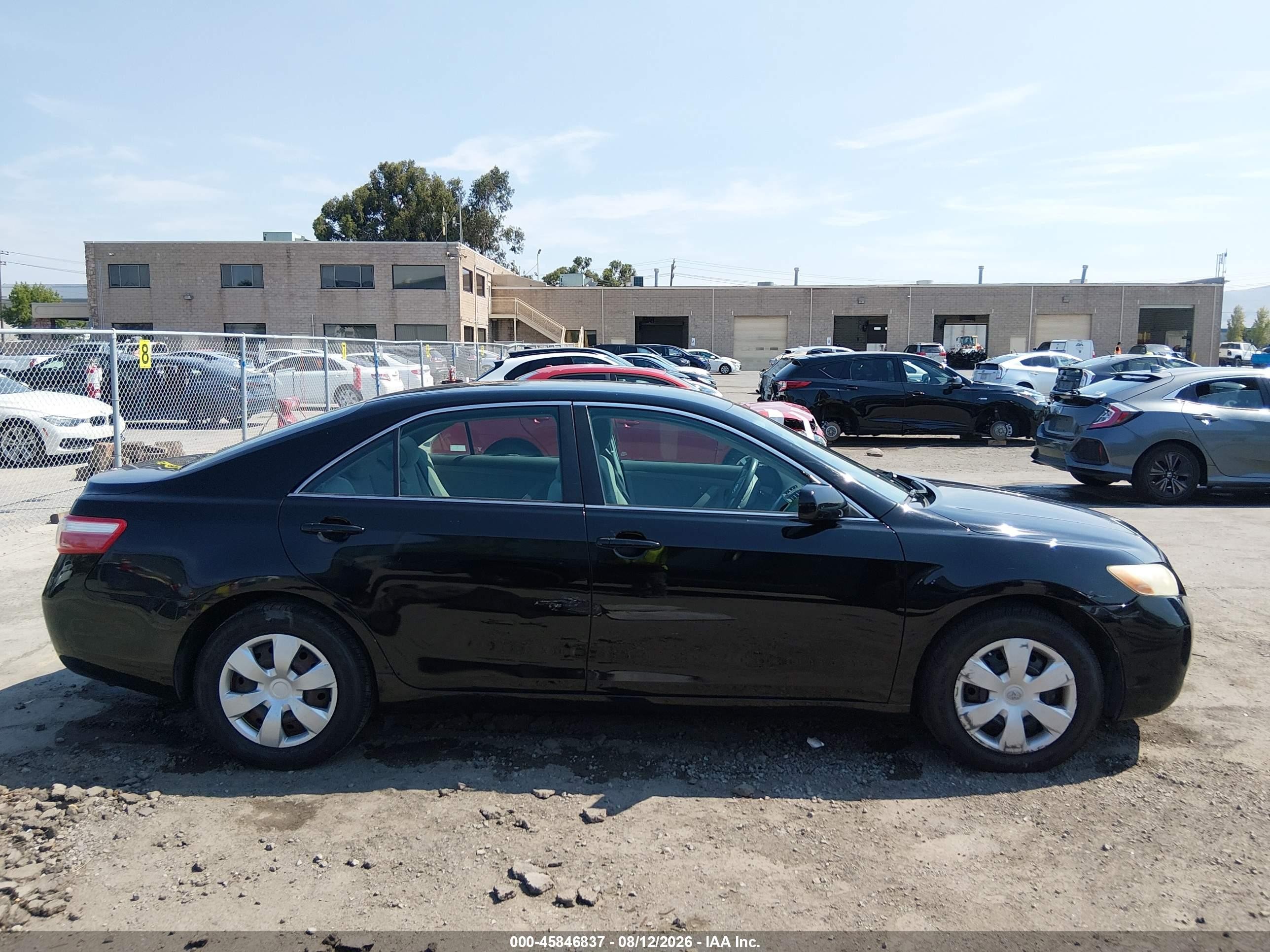 2009 Toyota Camry Le Black vin: 4T1BE46K69U321004