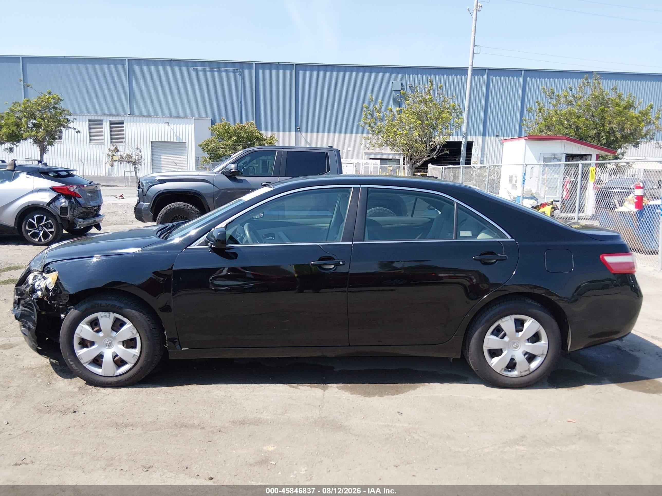 2009 Toyota Camry Le Black vin: 4T1BE46K69U321004