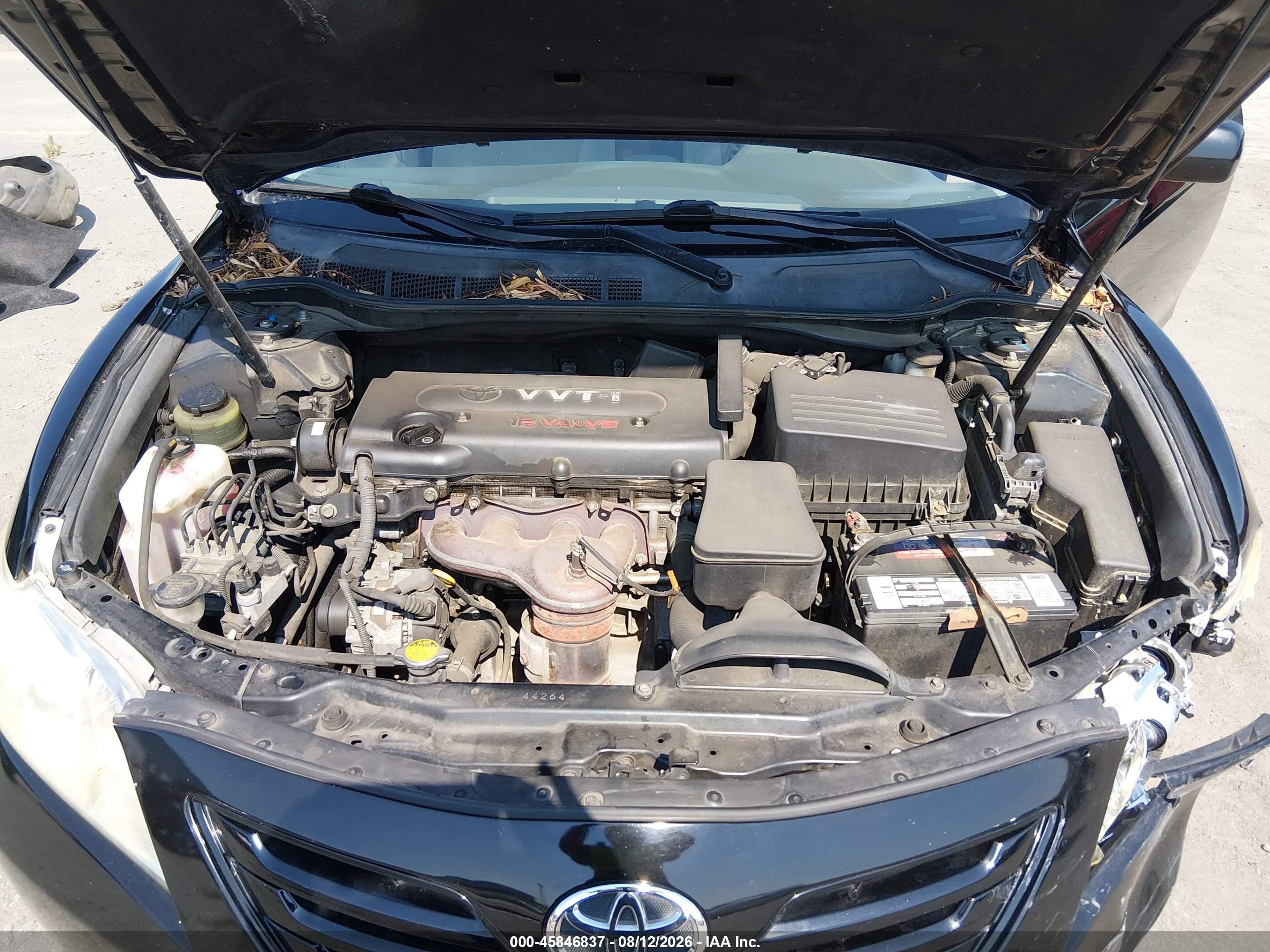 2009 Toyota Camry Le Black vin: 4T1BE46K69U321004