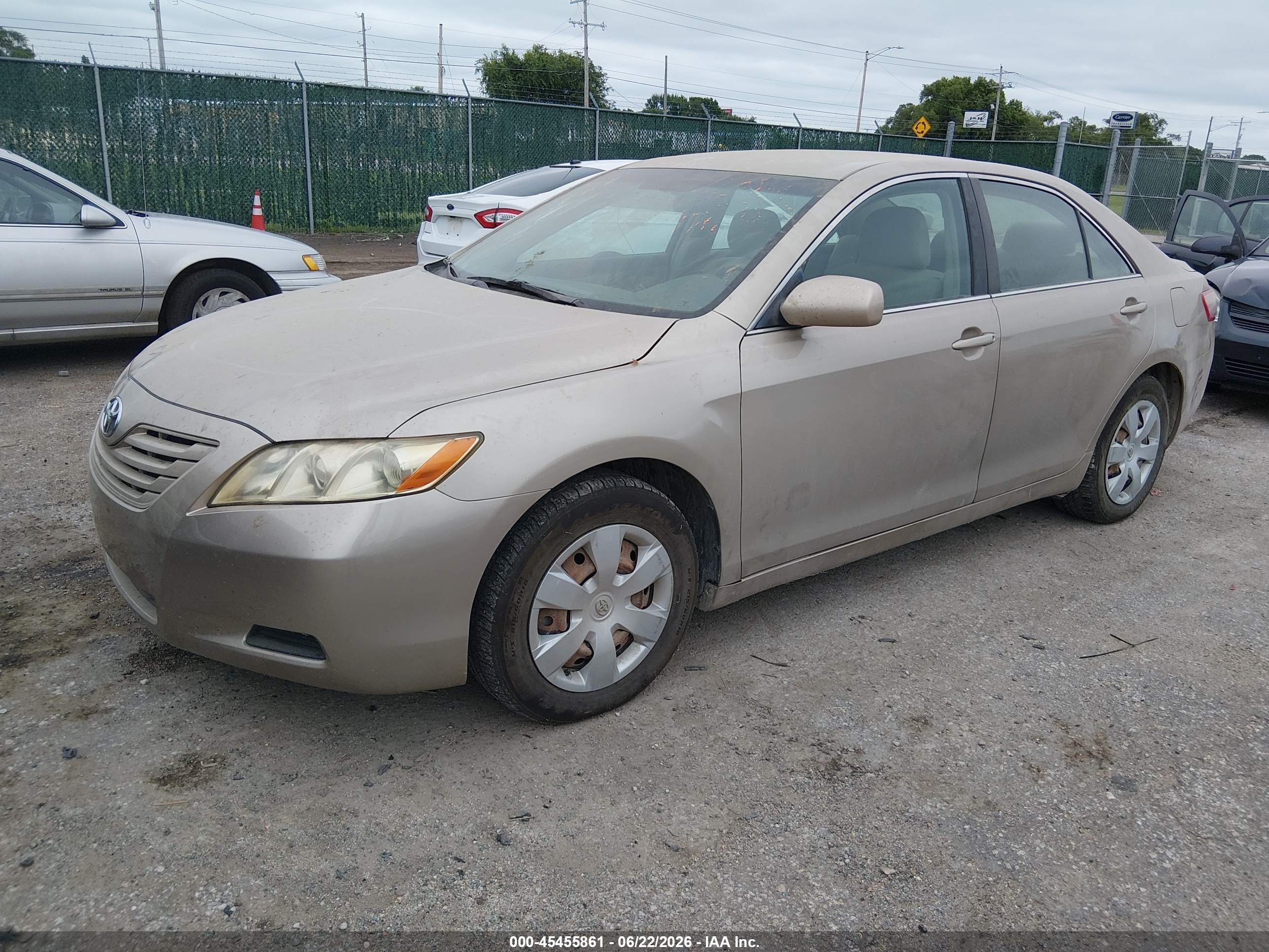 2009 Toyota Camry Le Tan vin: 4T1BE46K69U334643