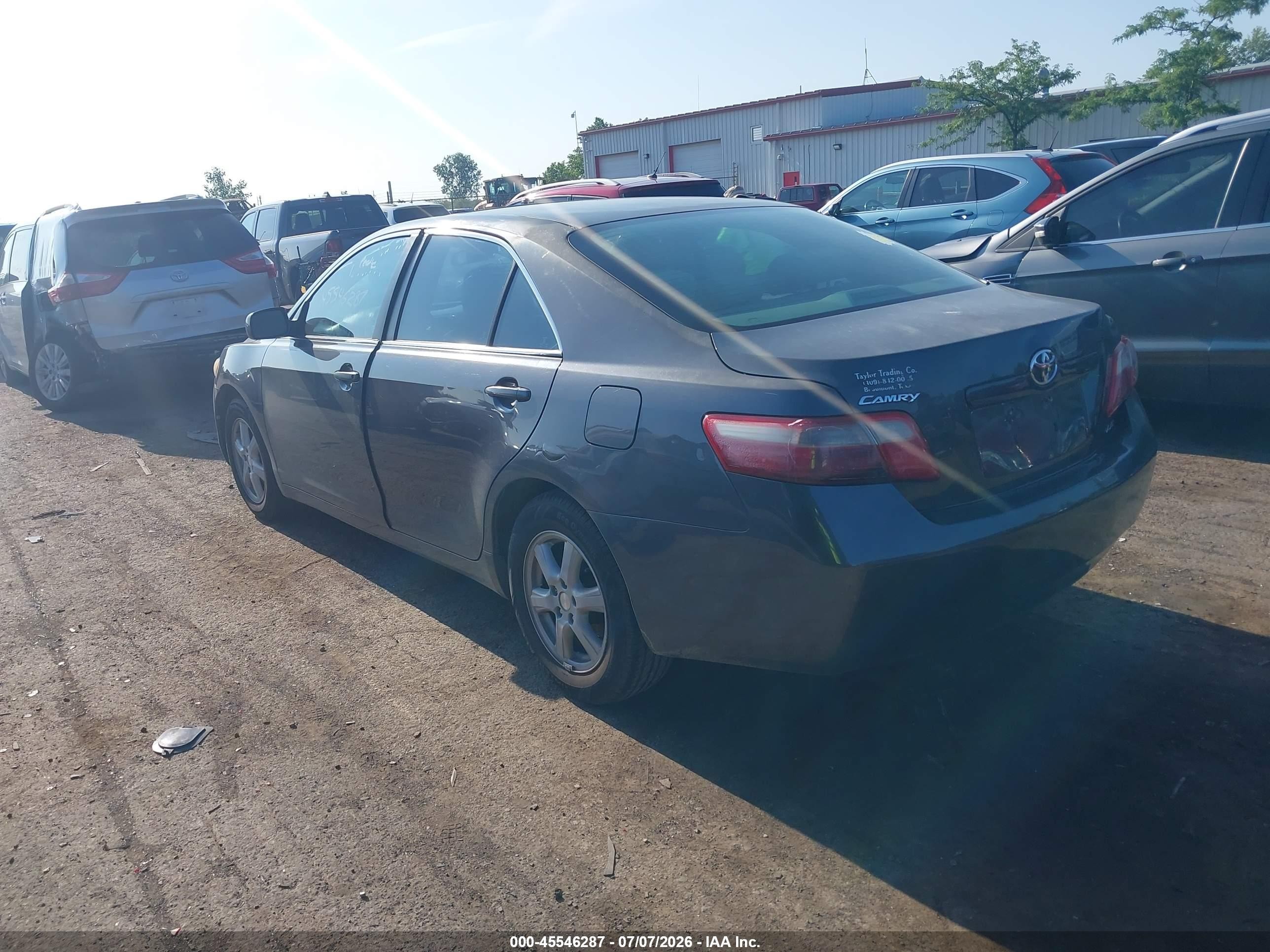 2009 Toyota Camry Le Gray vin: 4T1BE46K69U335579