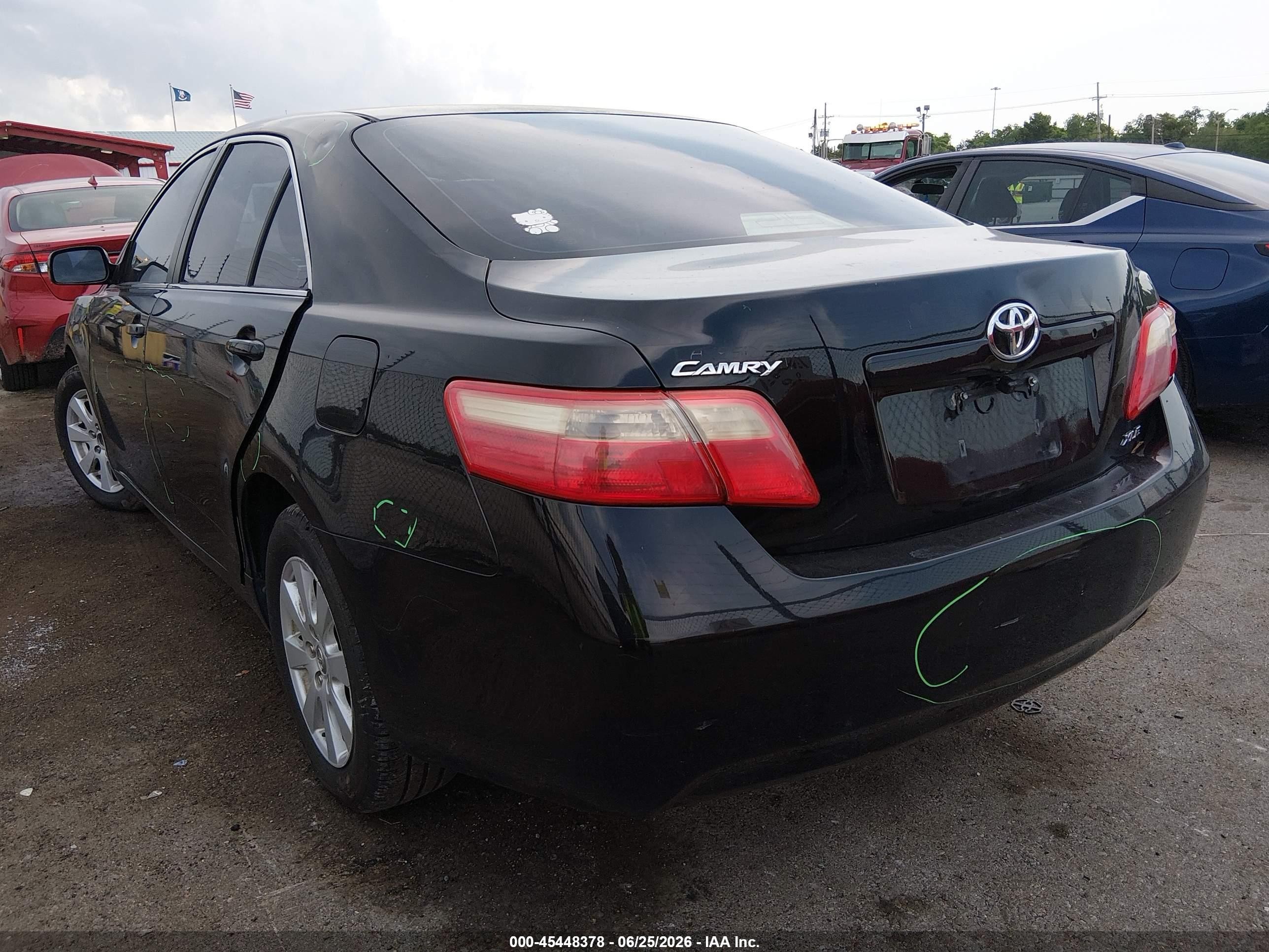 2009 Toyota Camry Xle Black vin: 4T1BE46K69U346131