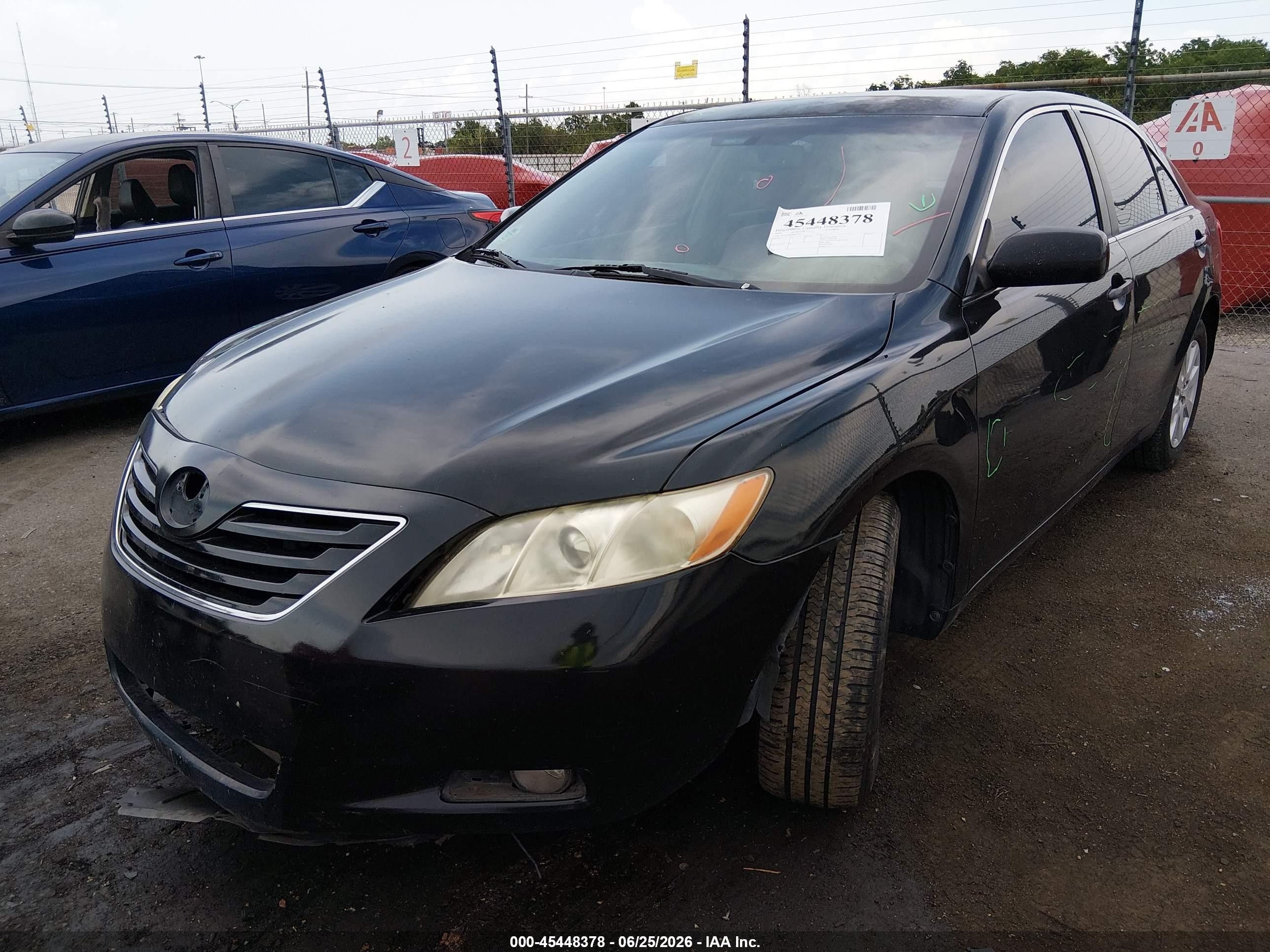 2009 Toyota Camry Xle Black vin: 4T1BE46K69U346131