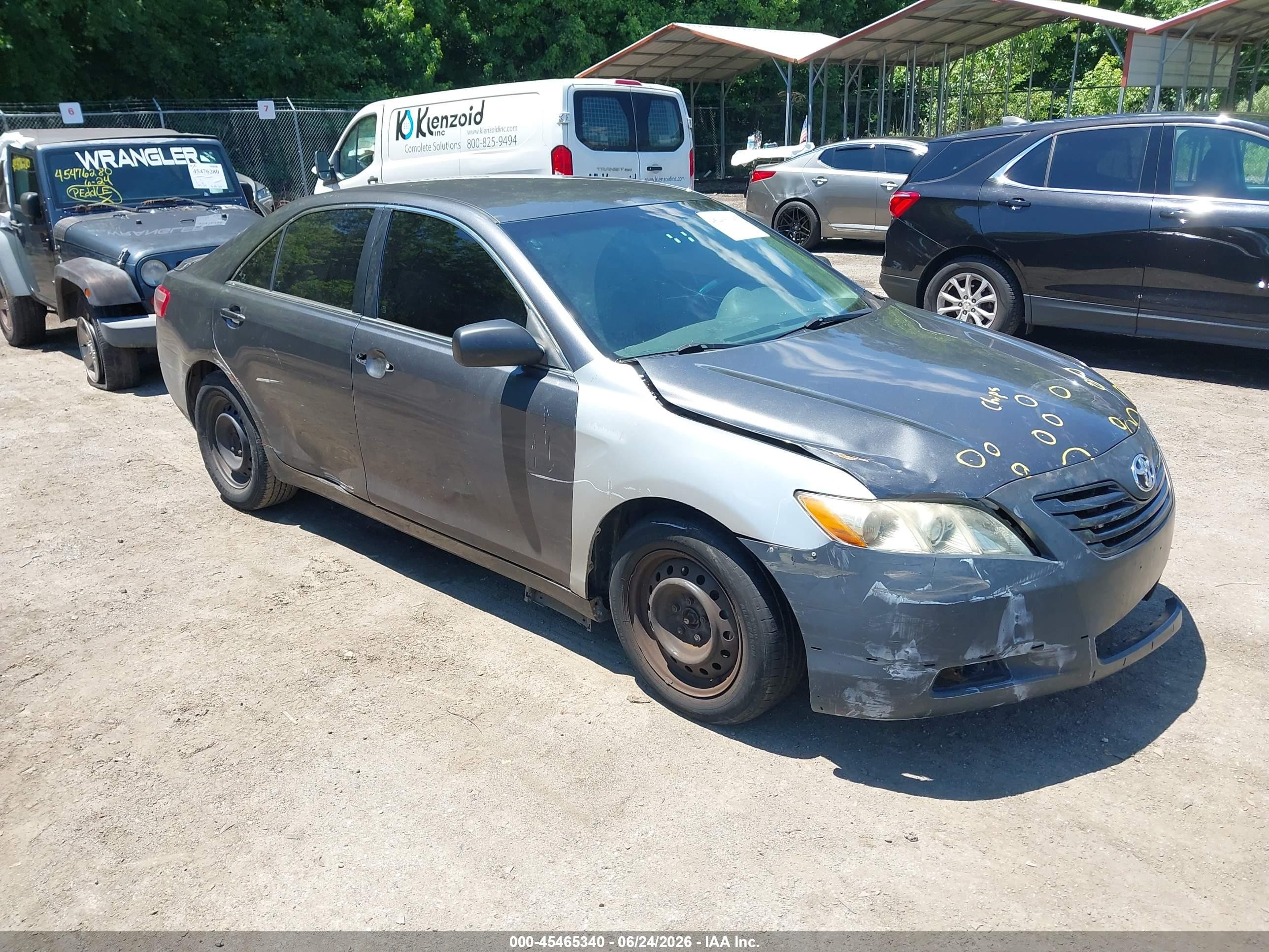 2009 Toyota Camry Le Gray vin: 4T1BE46K69U348848