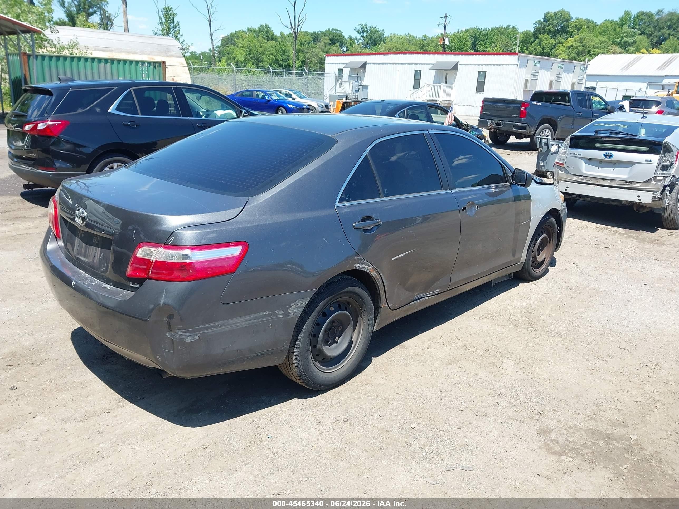 2009 Toyota Camry Le Gray vin: 4T1BE46K69U348848