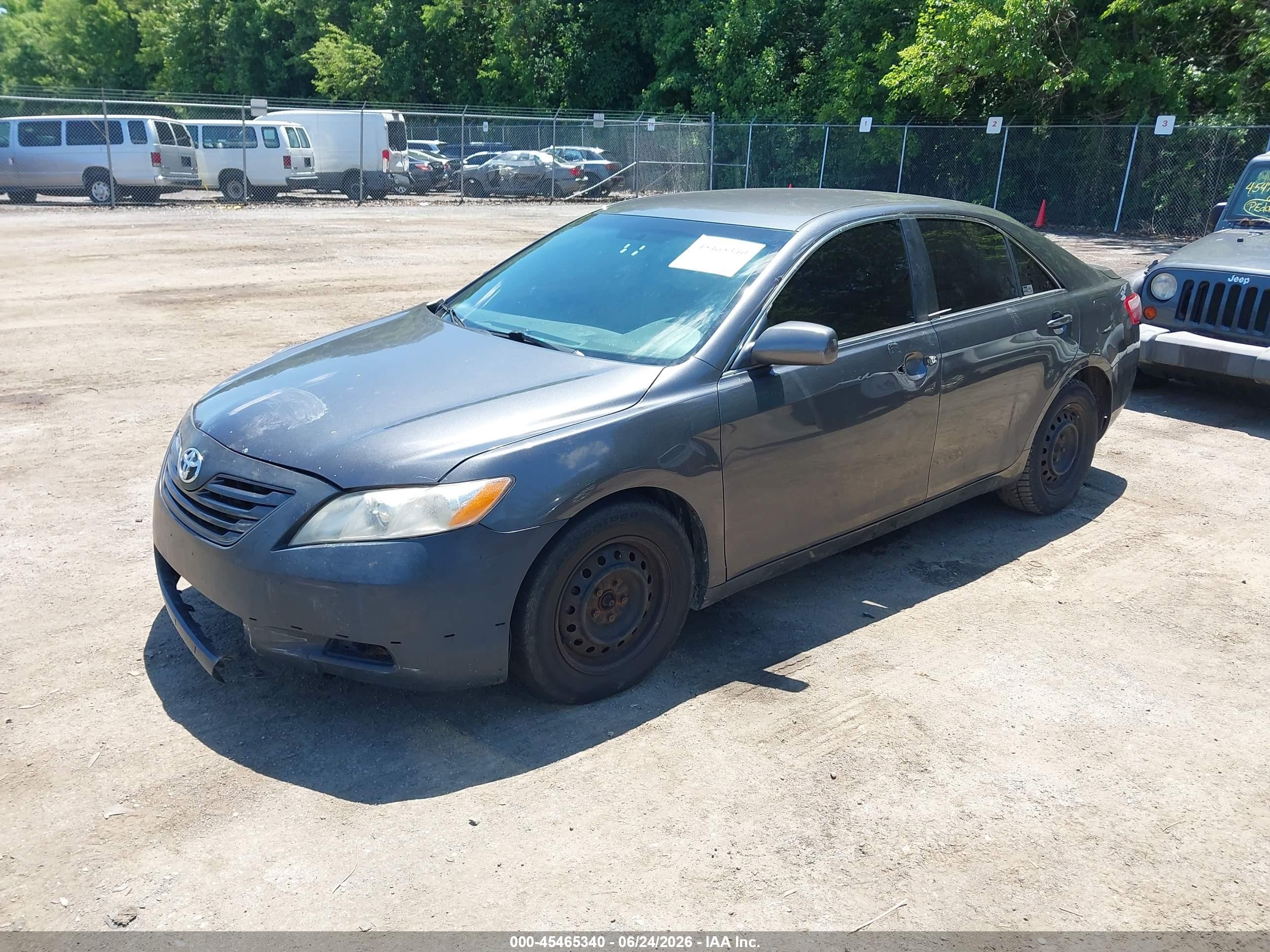 2009 Toyota Camry Le Gray vin: 4T1BE46K69U348848