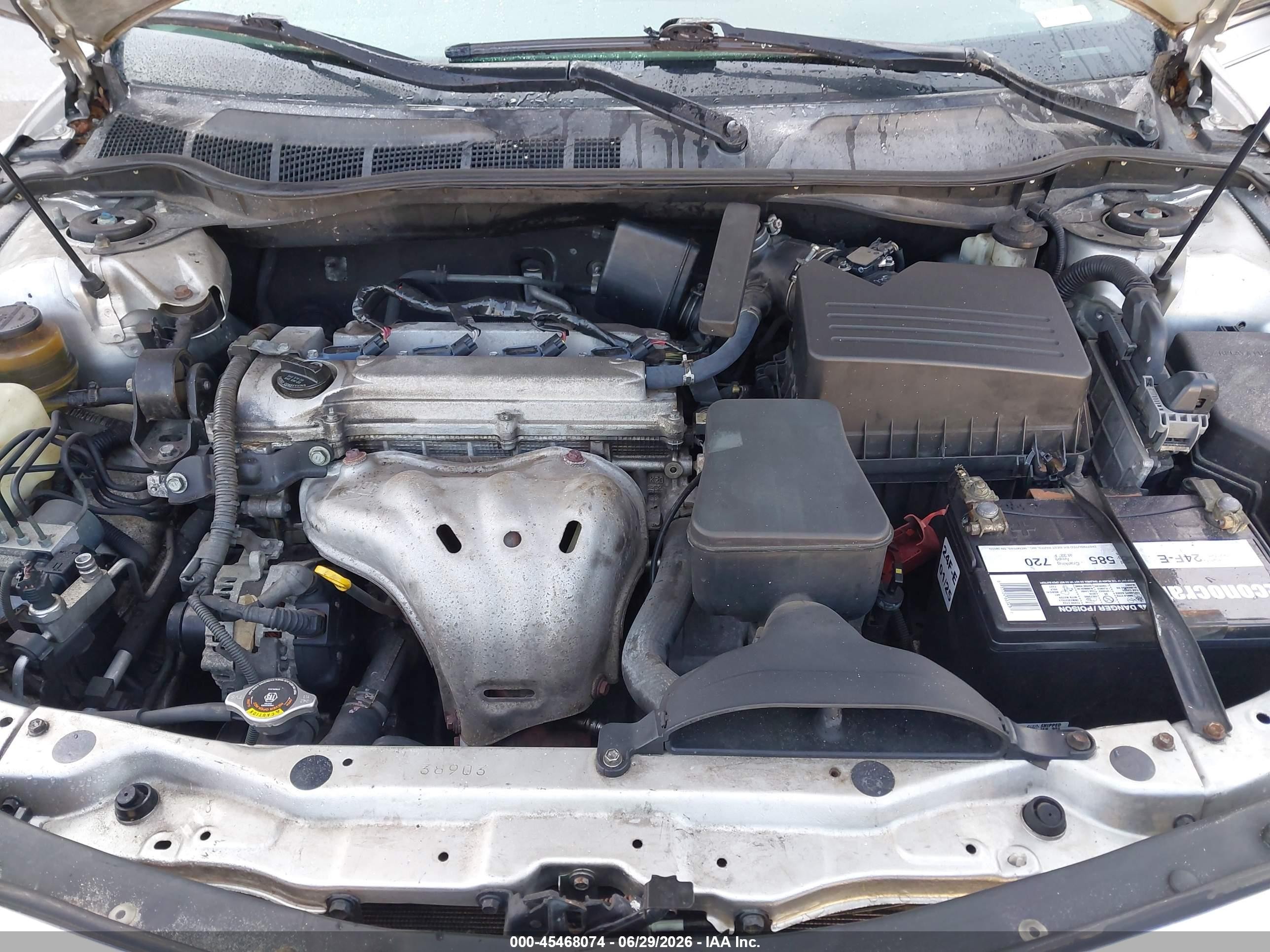 2009 Toyota Camry Le Silver vin: 4T1BE46K69U351281