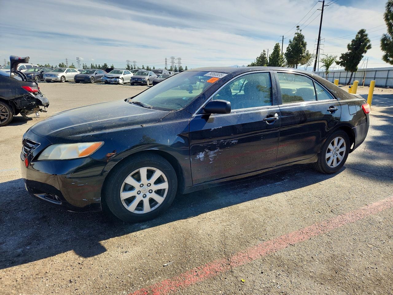 2009 Toyota Camry Xle Black vin: 4T1BE46K69U365097