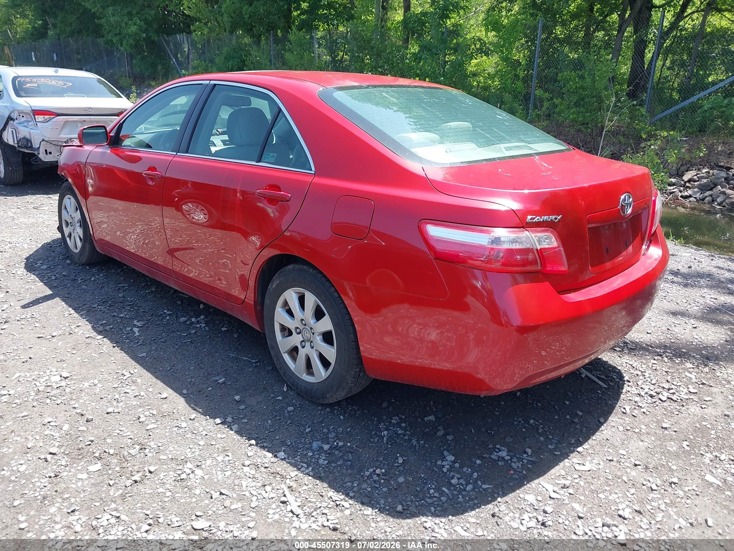 2009 Toyota Camry Xle Red vin: 4T1BE46K69U368002