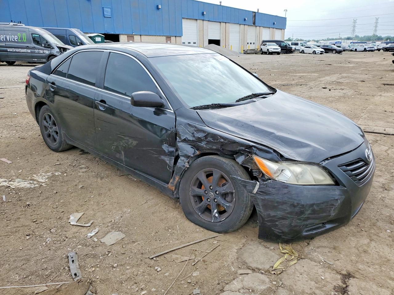 2009 Toyota Camry Le Black vin: 4T1BE46K69U375175