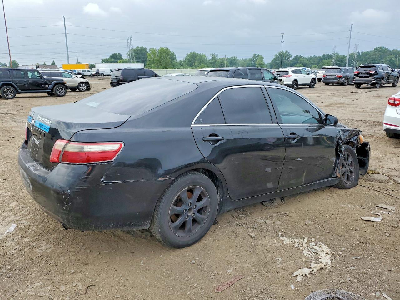 2009 Toyota Camry Le Black vin: 4T1BE46K69U375175