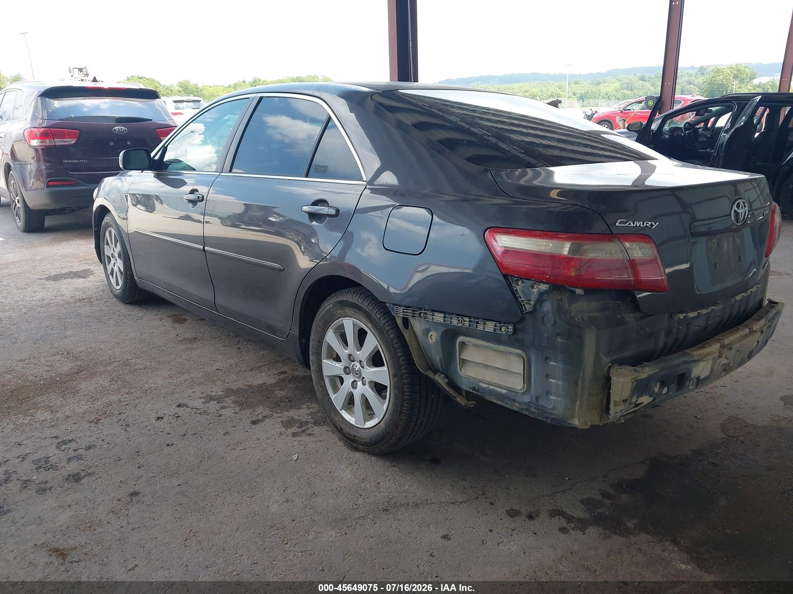 2009 Toyota Camry Xle Gray vin: 4T1BE46K69U396012