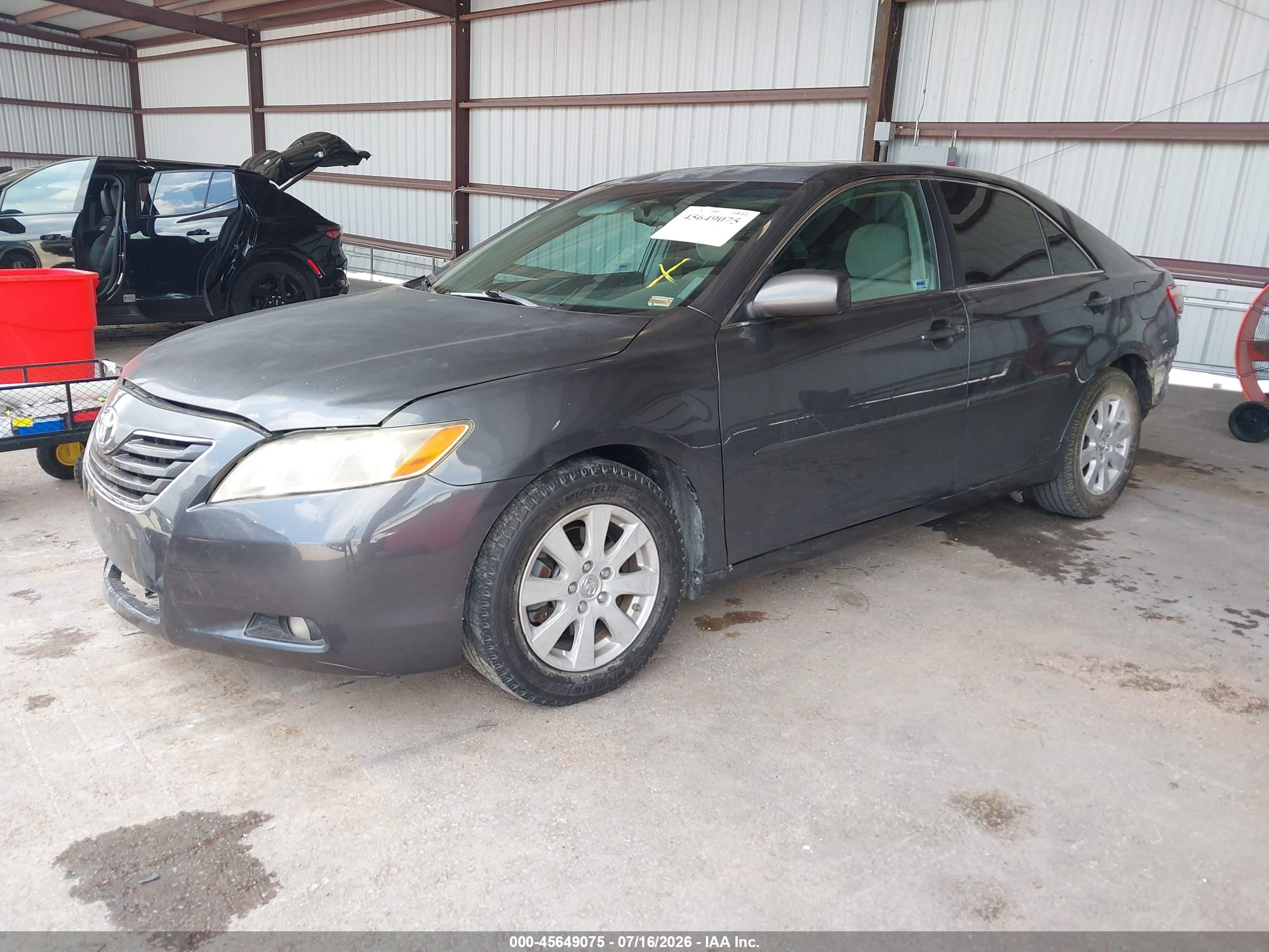 2009 Toyota Camry Xle Gray vin: 4T1BE46K69U396012