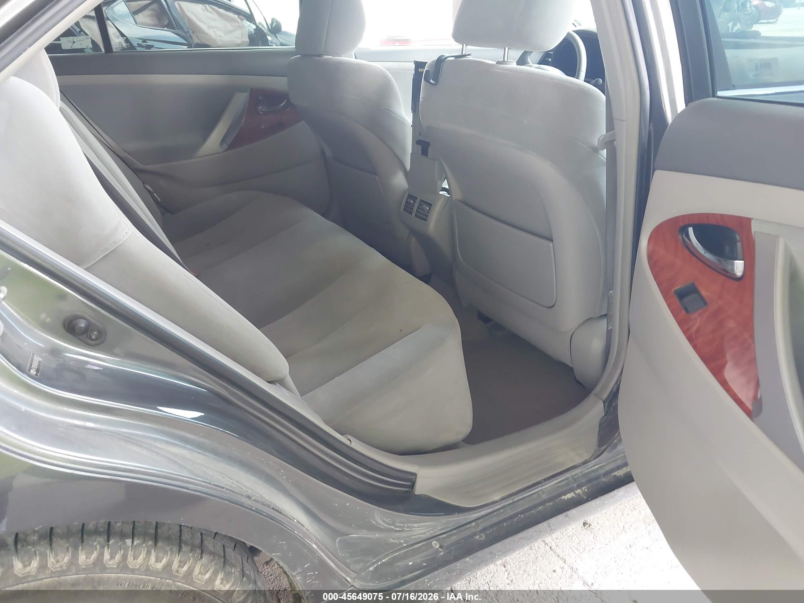 2009 Toyota Camry Xle Gray vin: 4T1BE46K69U396012
