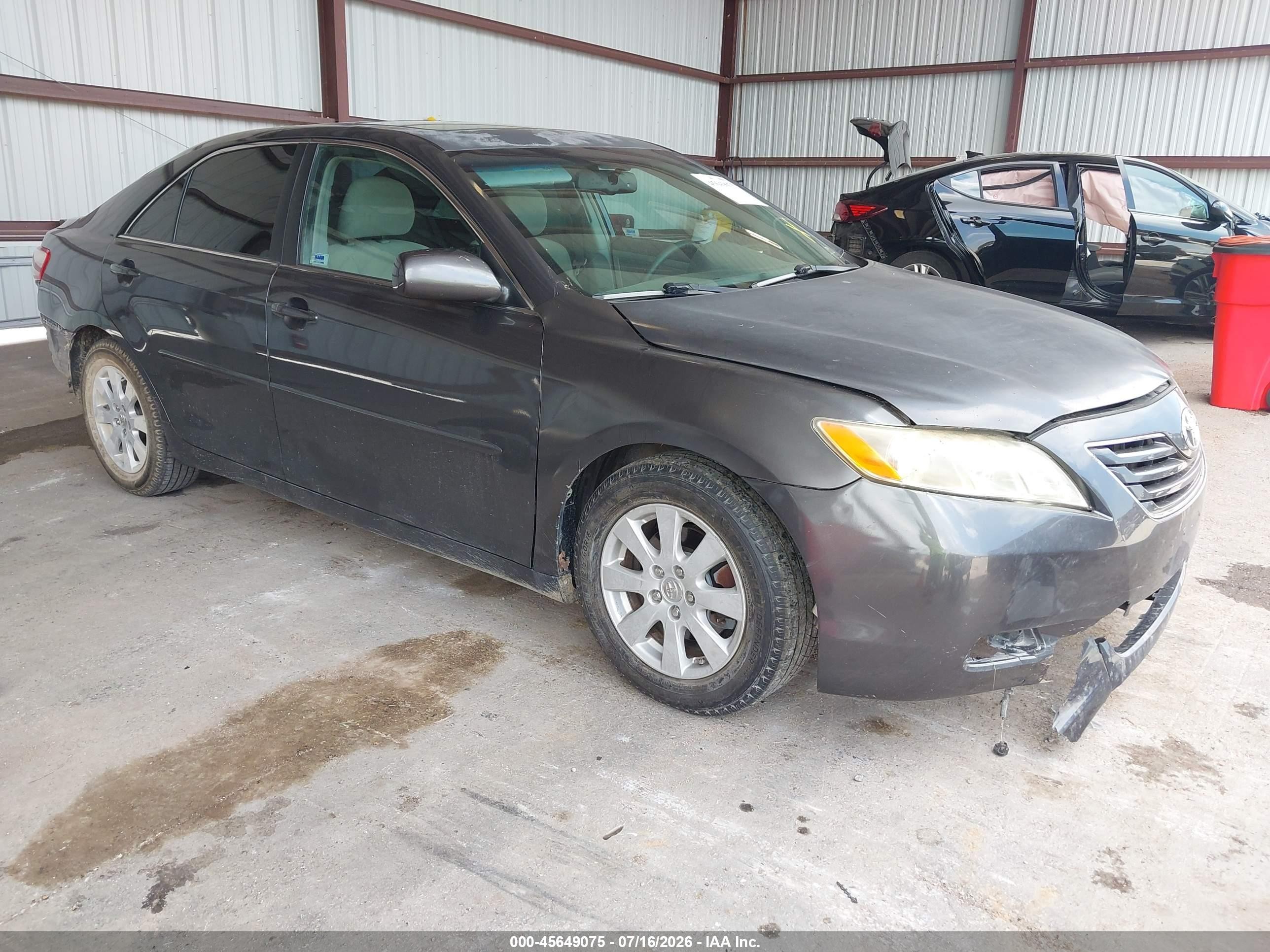 2009 Toyota Camry Xle Gray vin: 4T1BE46K69U396012