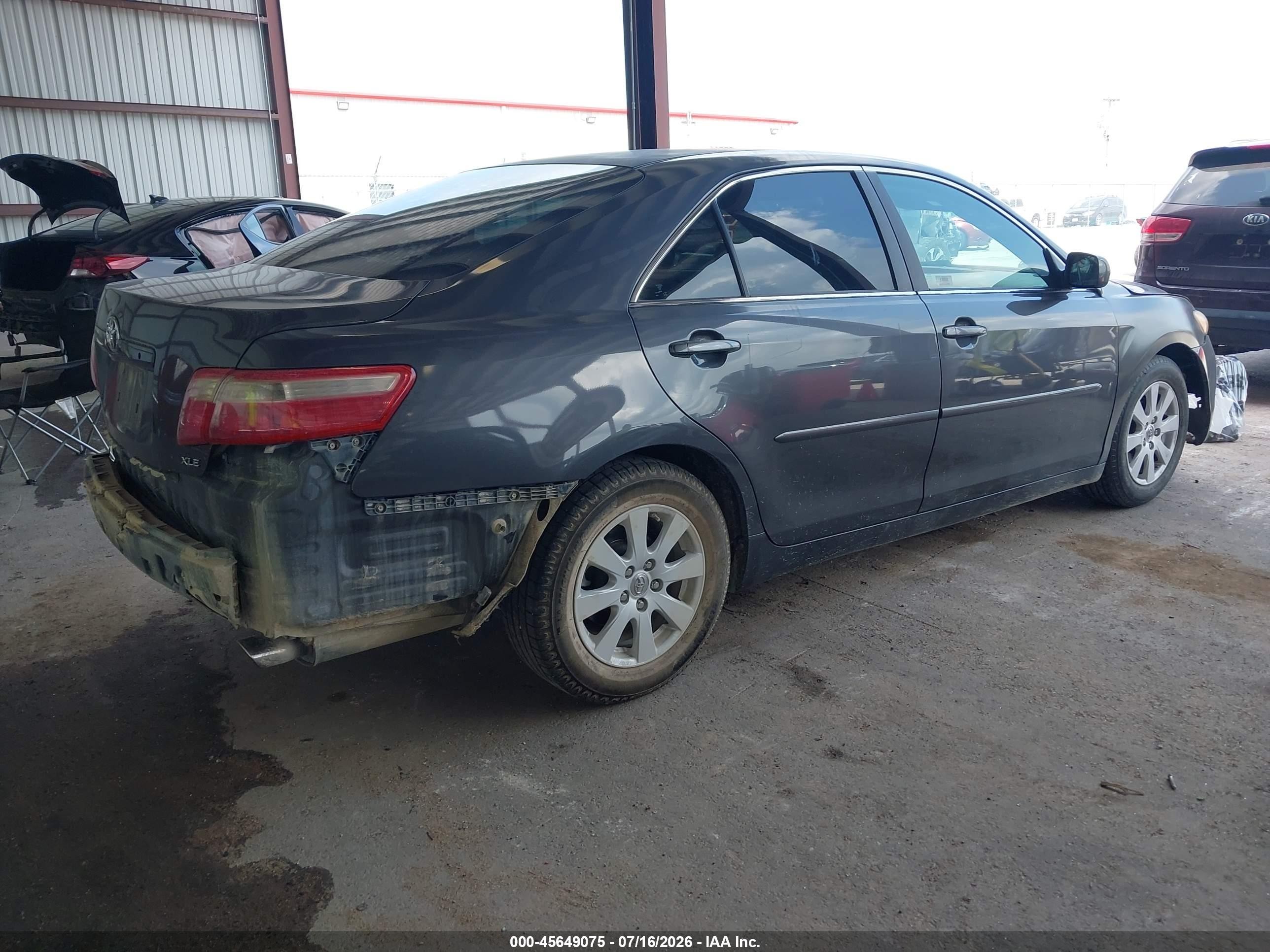 2009 Toyota Camry Xle Gray vin: 4T1BE46K69U396012