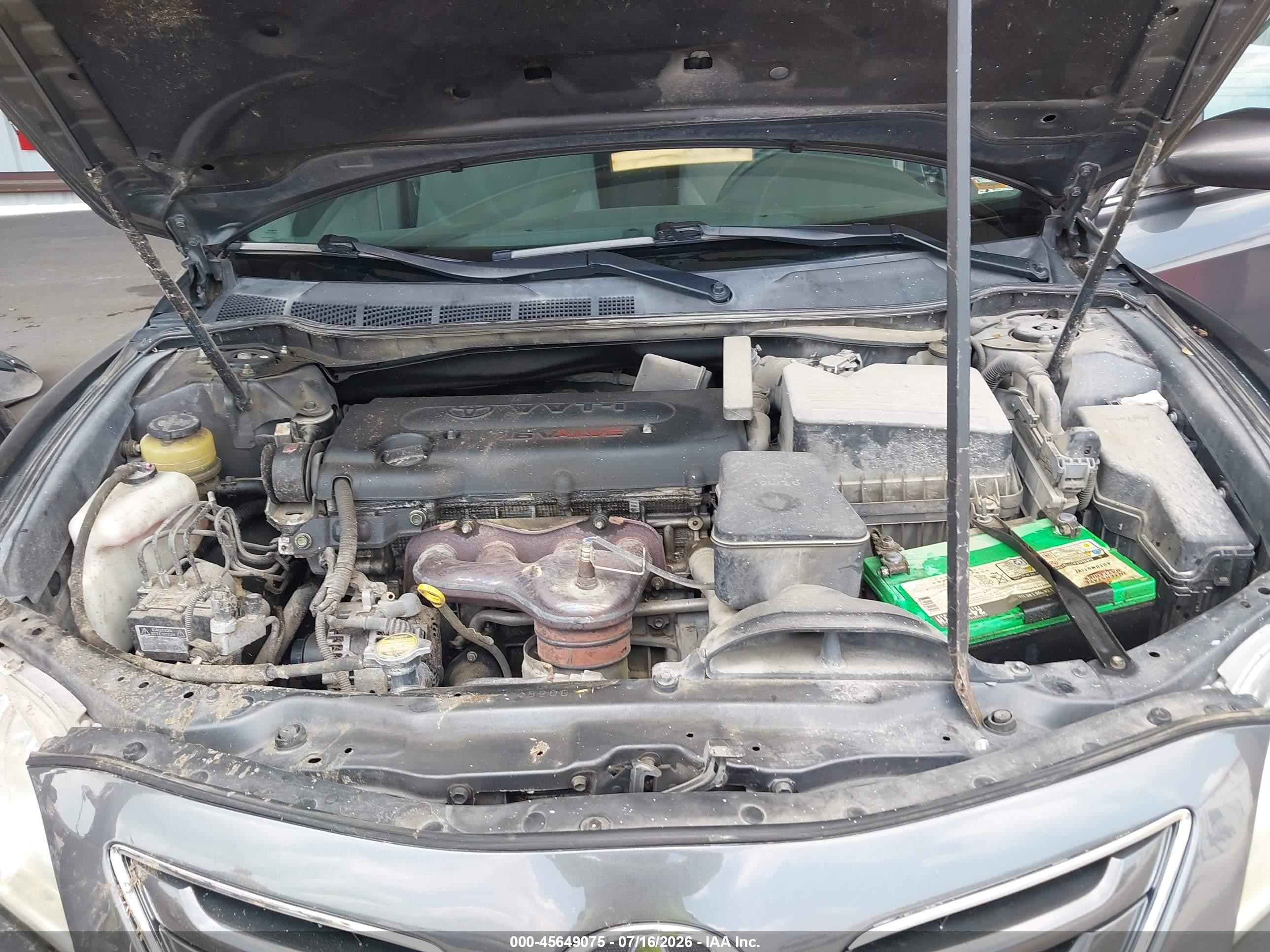 2009 Toyota Camry Xle Gray vin: 4T1BE46K69U396012