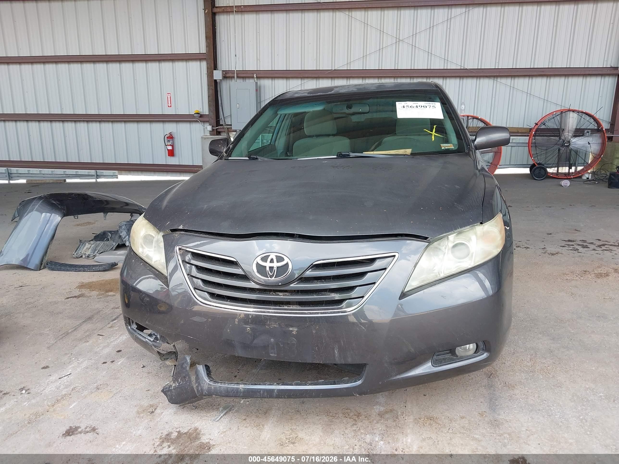 2009 Toyota Camry Xle Gray vin: 4T1BE46K69U396012