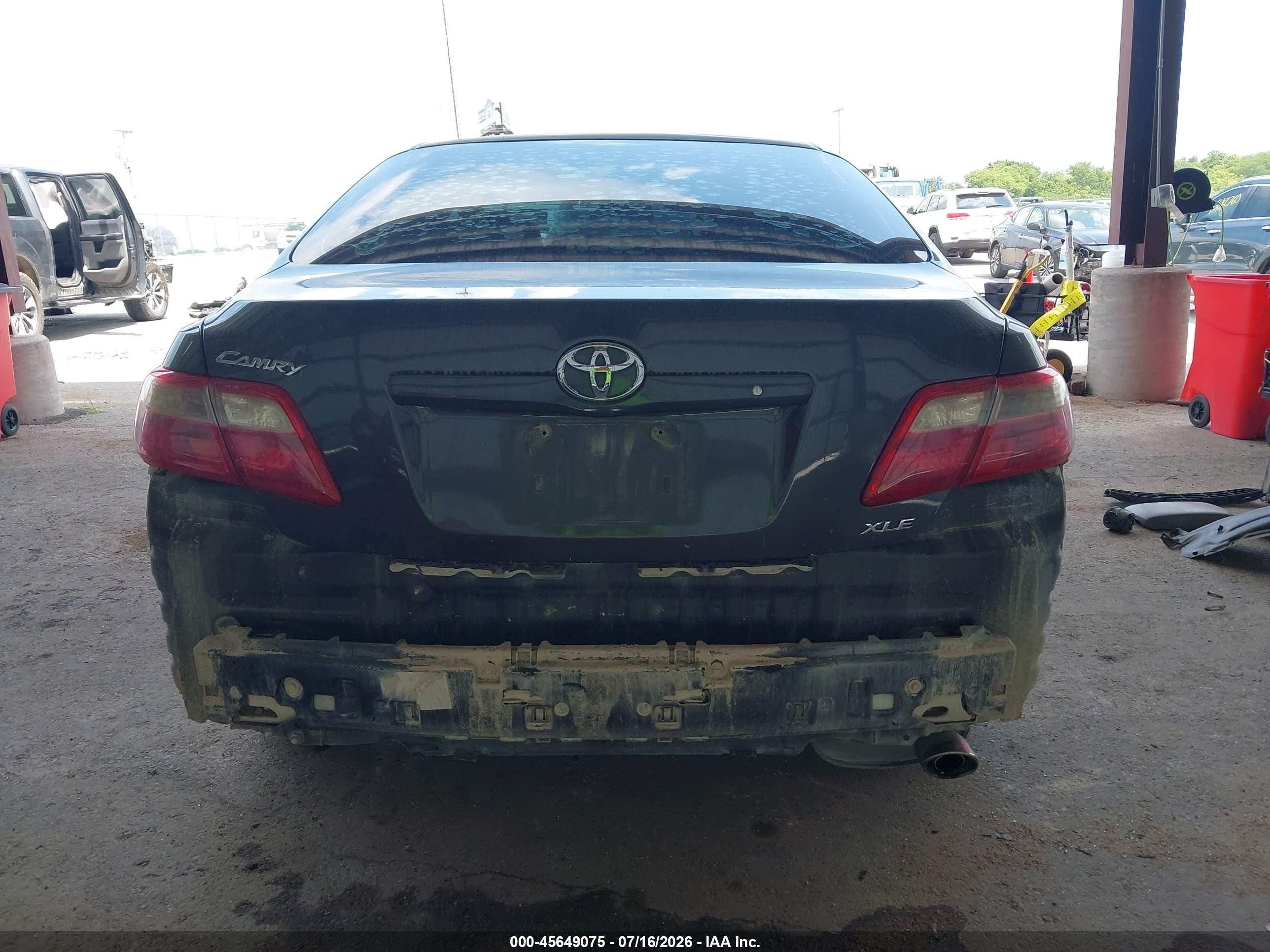 2009 Toyota Camry Xle Gray vin: 4T1BE46K69U396012