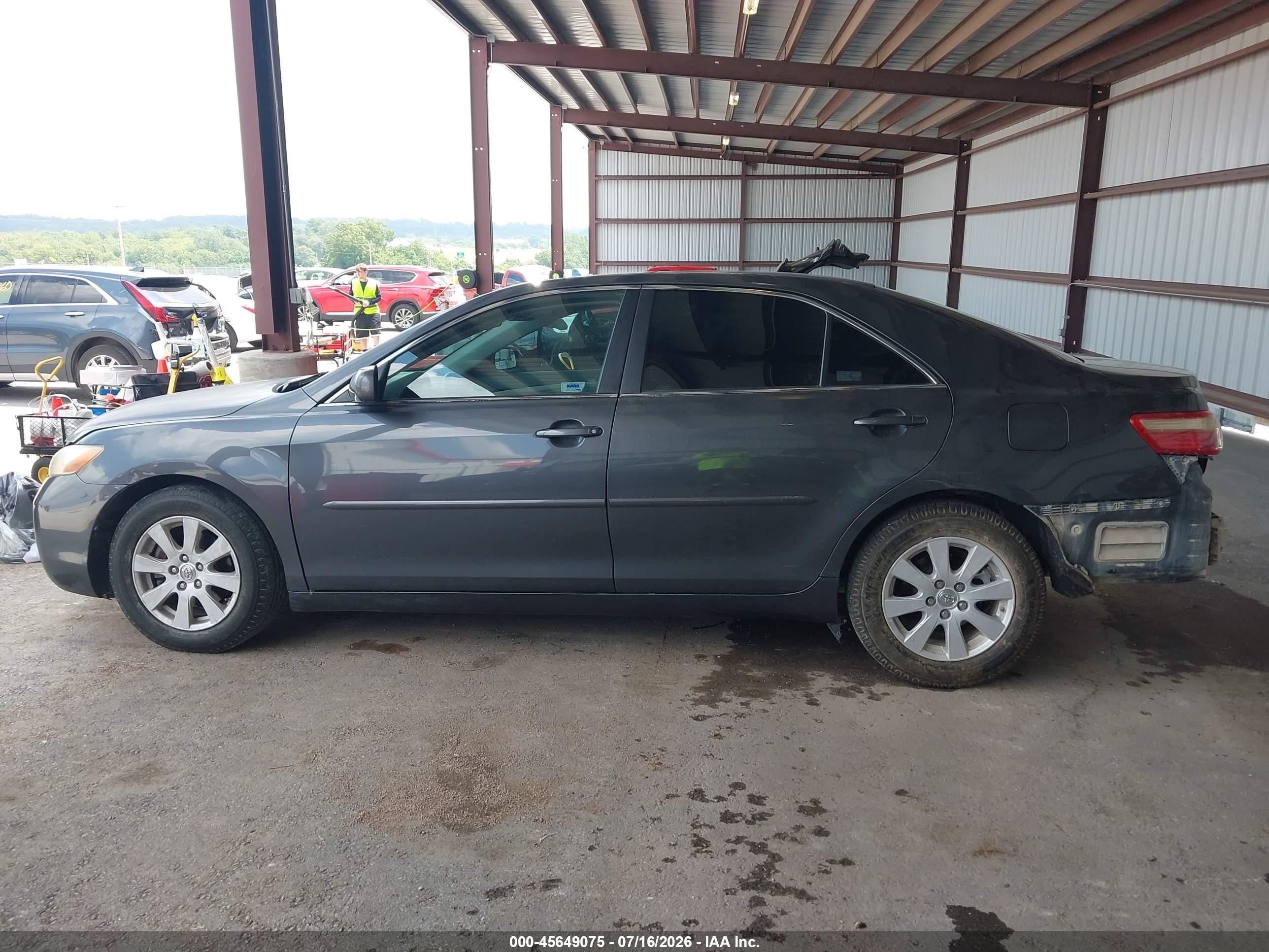 2009 Toyota Camry Xle Gray vin: 4T1BE46K69U396012