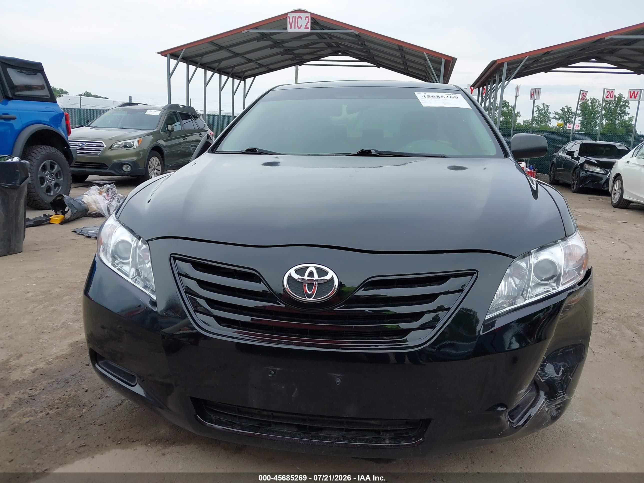 2009 Toyota Camry Le Black vin: 4T1BE46K69U396379