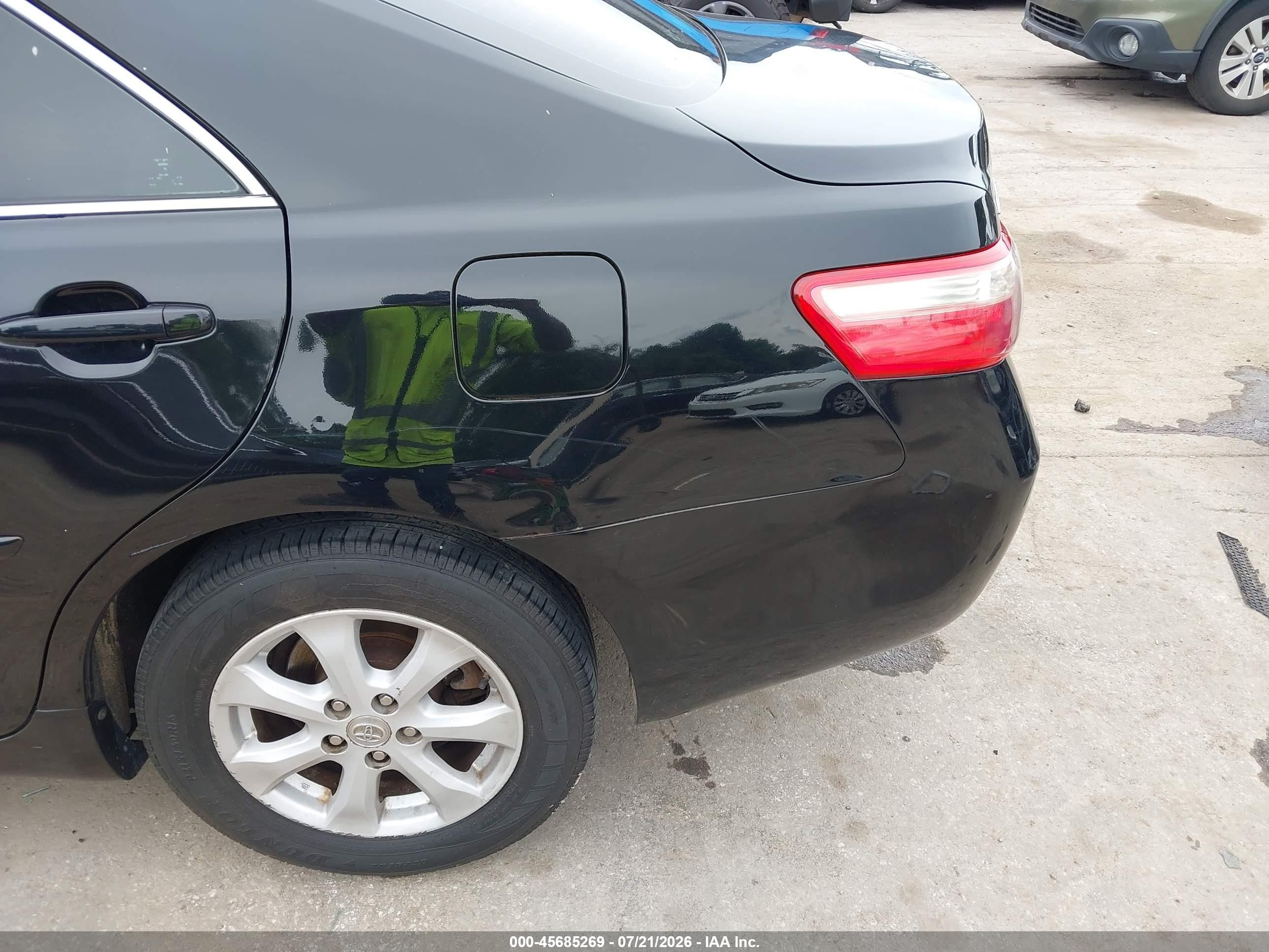 2009 Toyota Camry Le Black vin: 4T1BE46K69U396379